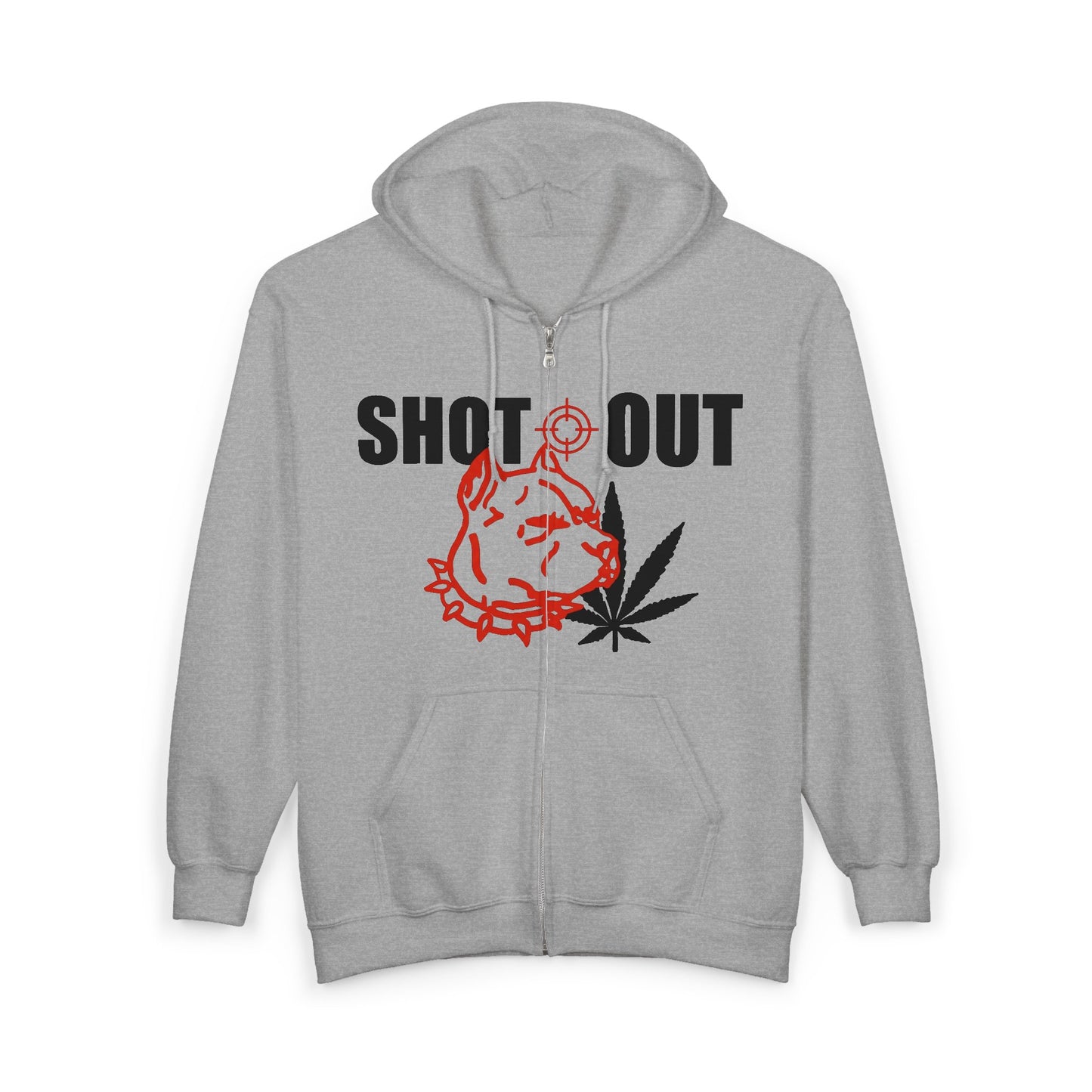 Shot Out Zip Hoodie — Full-Zip Sweatshirt