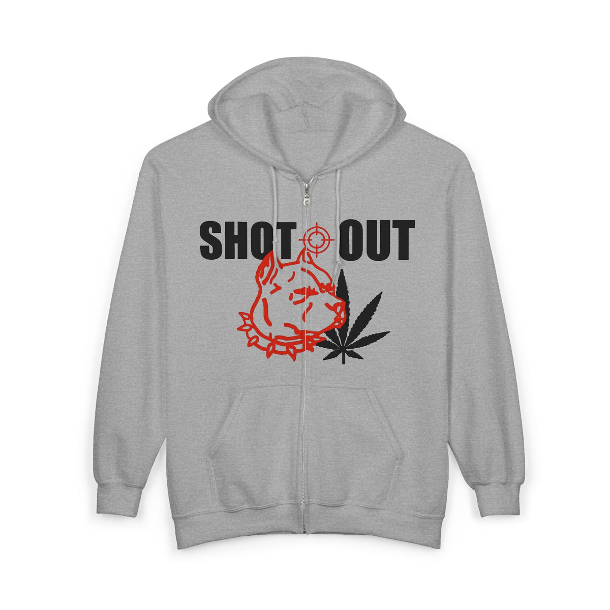 Shot Out Zip Hoodie — Full-Zip Sweatshirt