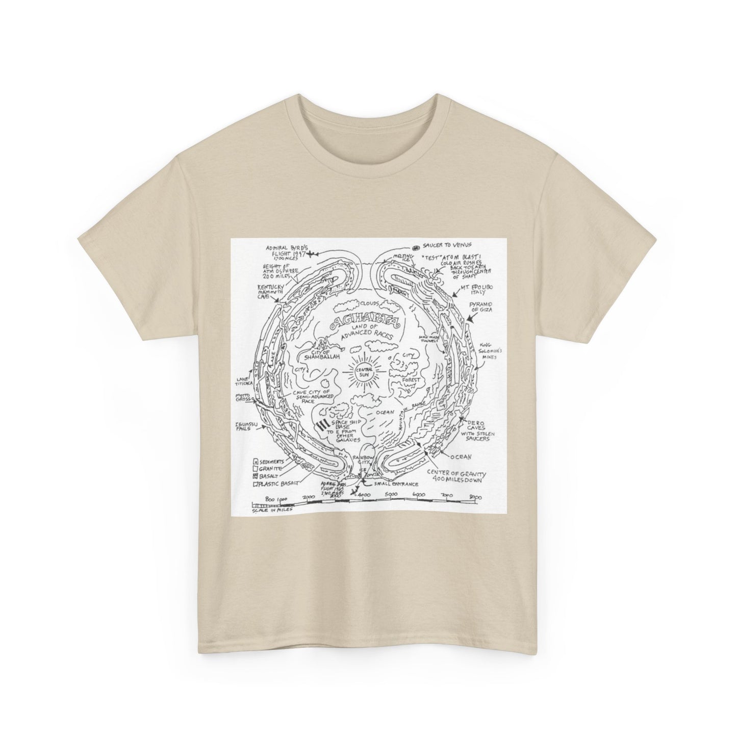 Agartha "I come from a land down under" | T Shirt