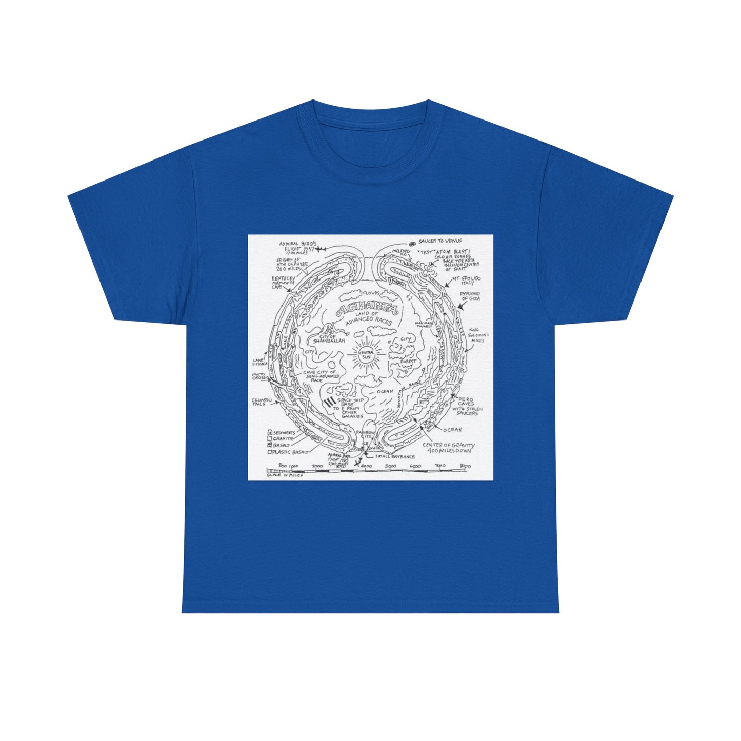 Agartha "I come from a land down under" | T Shirt