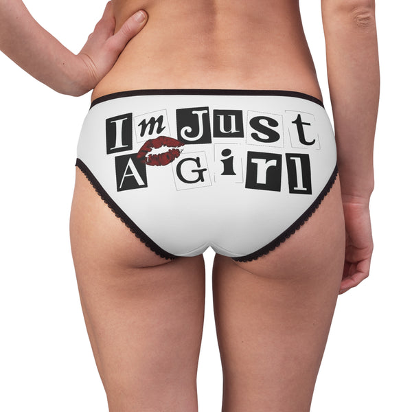 Women's Briefs — "I'm Just a Girl"
