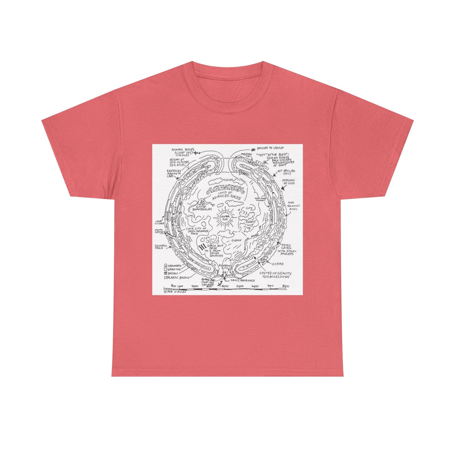 Agartha "I come from a land down under" | T Shirt