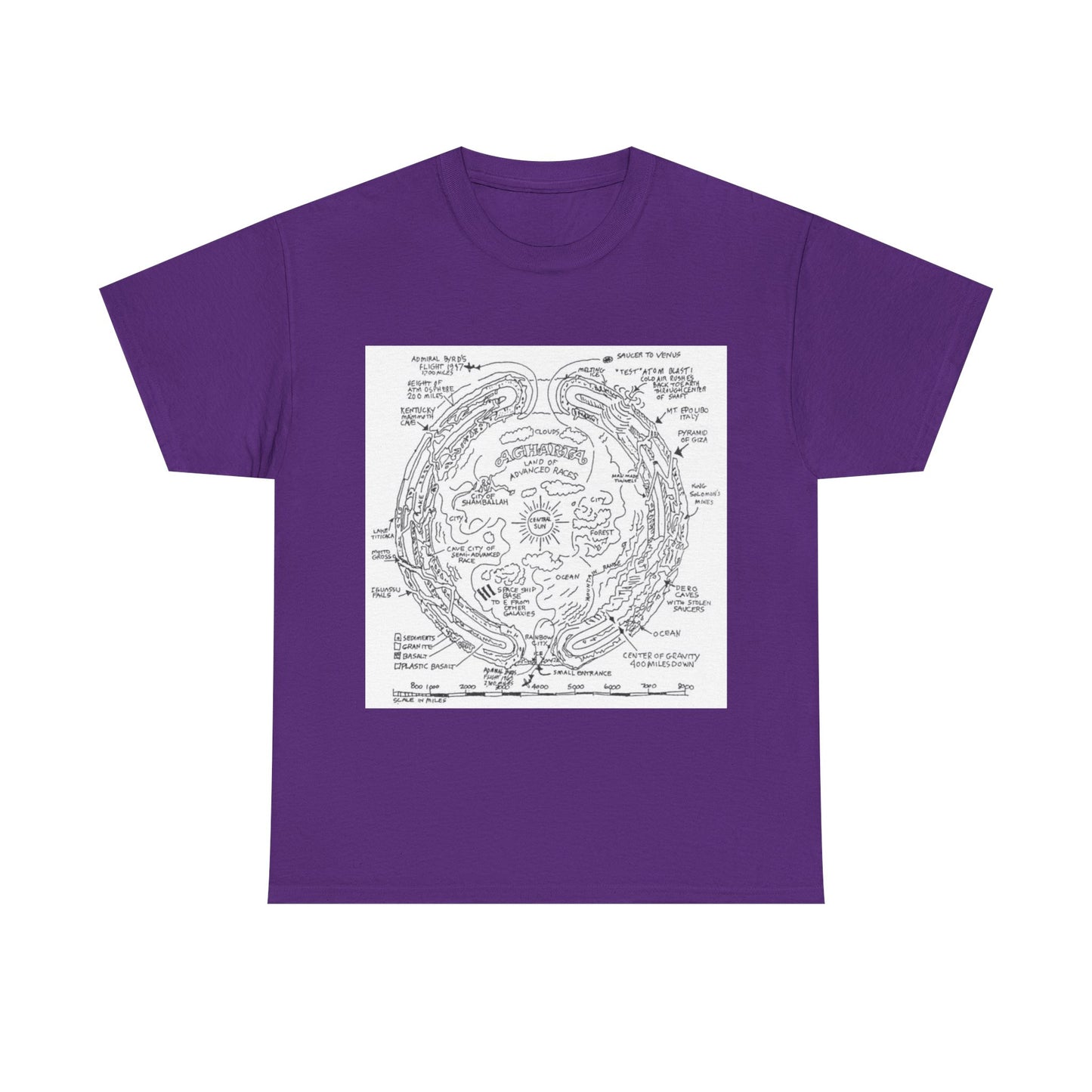 Agartha "I come from a land down under" | T Shirt