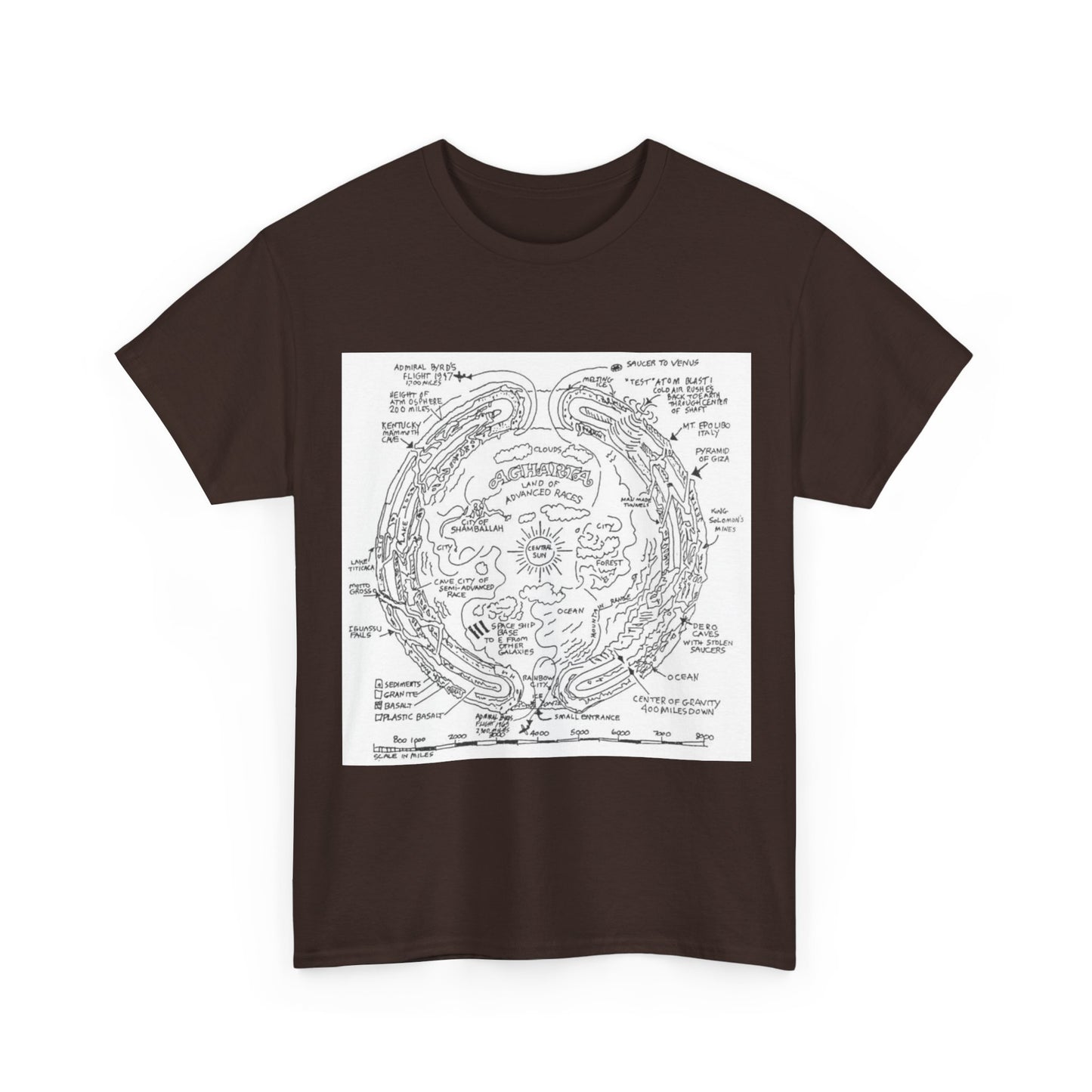 Agartha "I come from a land down under" | T Shirt