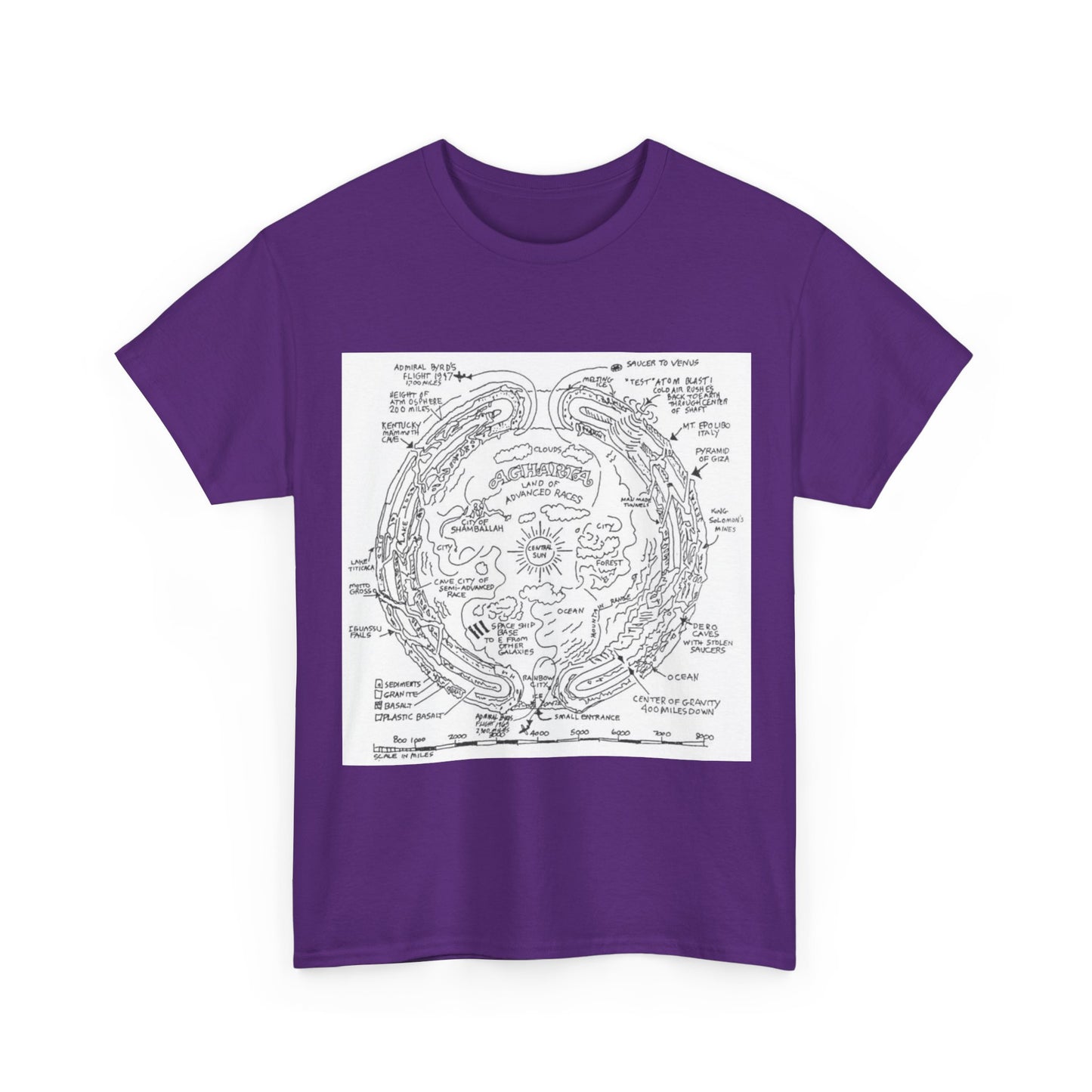 Agartha "I come from a land down under" | T Shirt