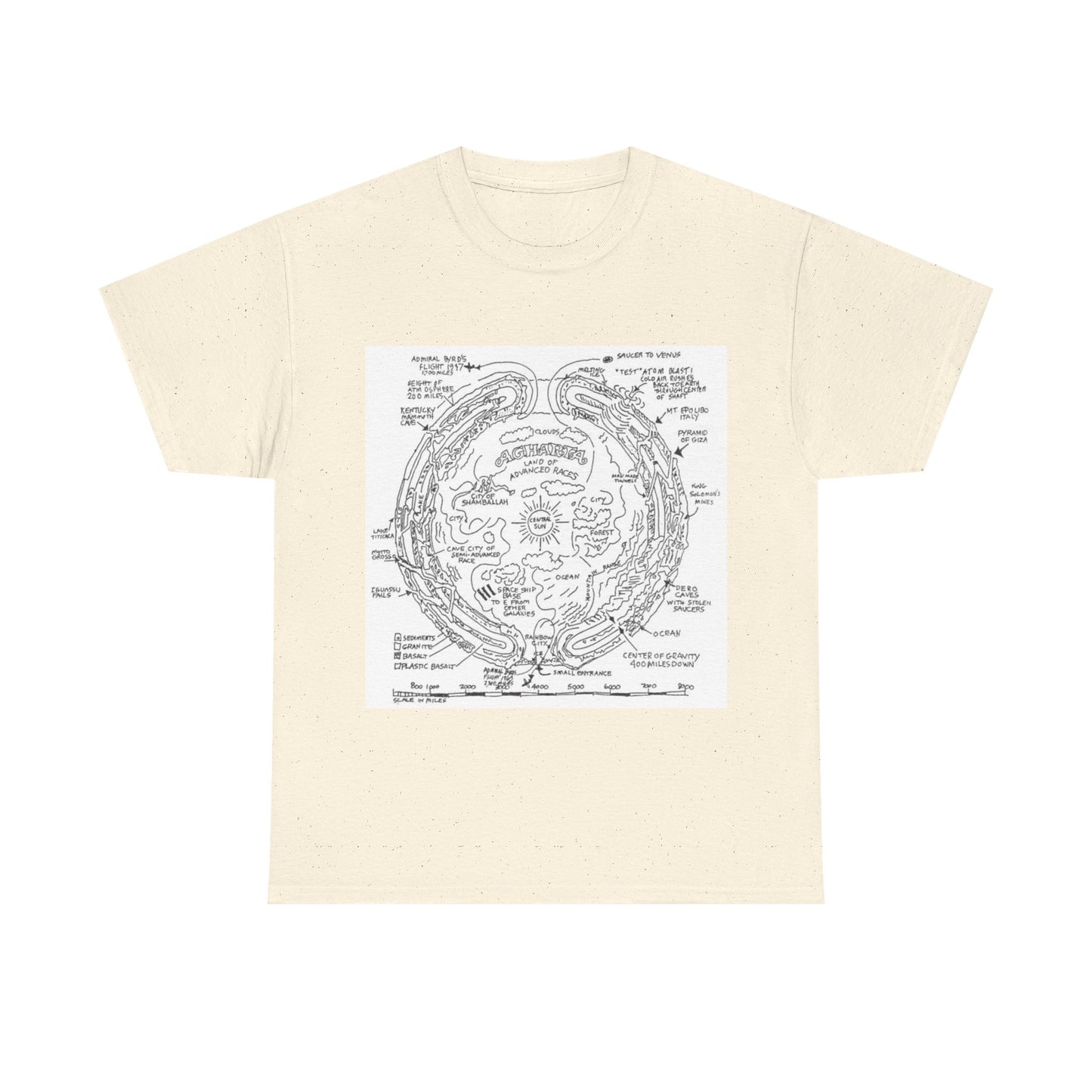 Agartha "I come from a land down under" | T Shirt