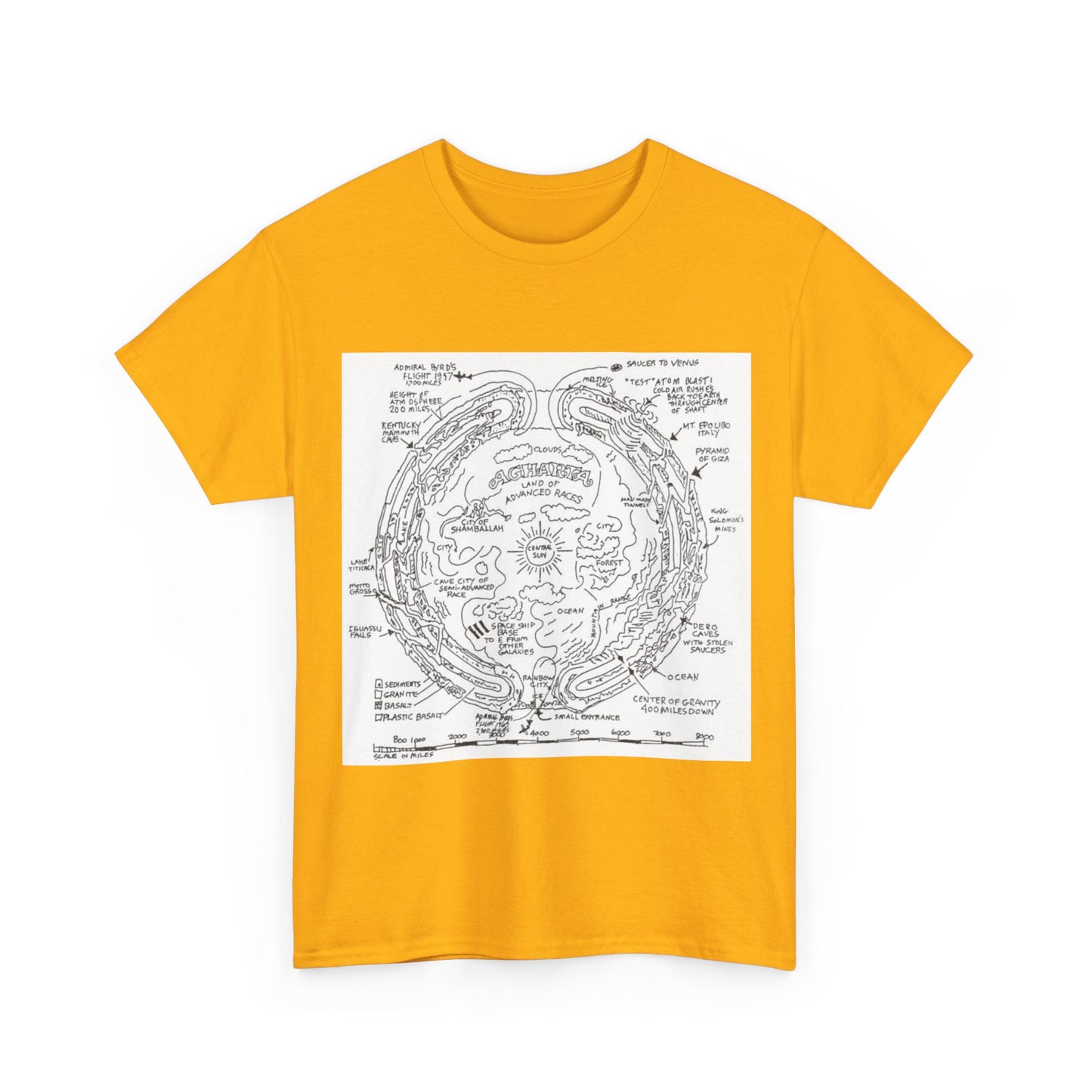 Agartha "I come from a land down under" | T Shirt