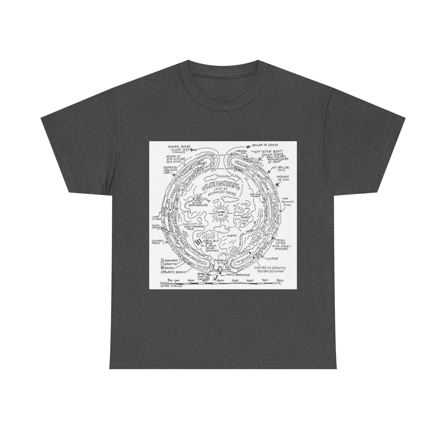 Agartha "I come from a land down under" | T Shirt