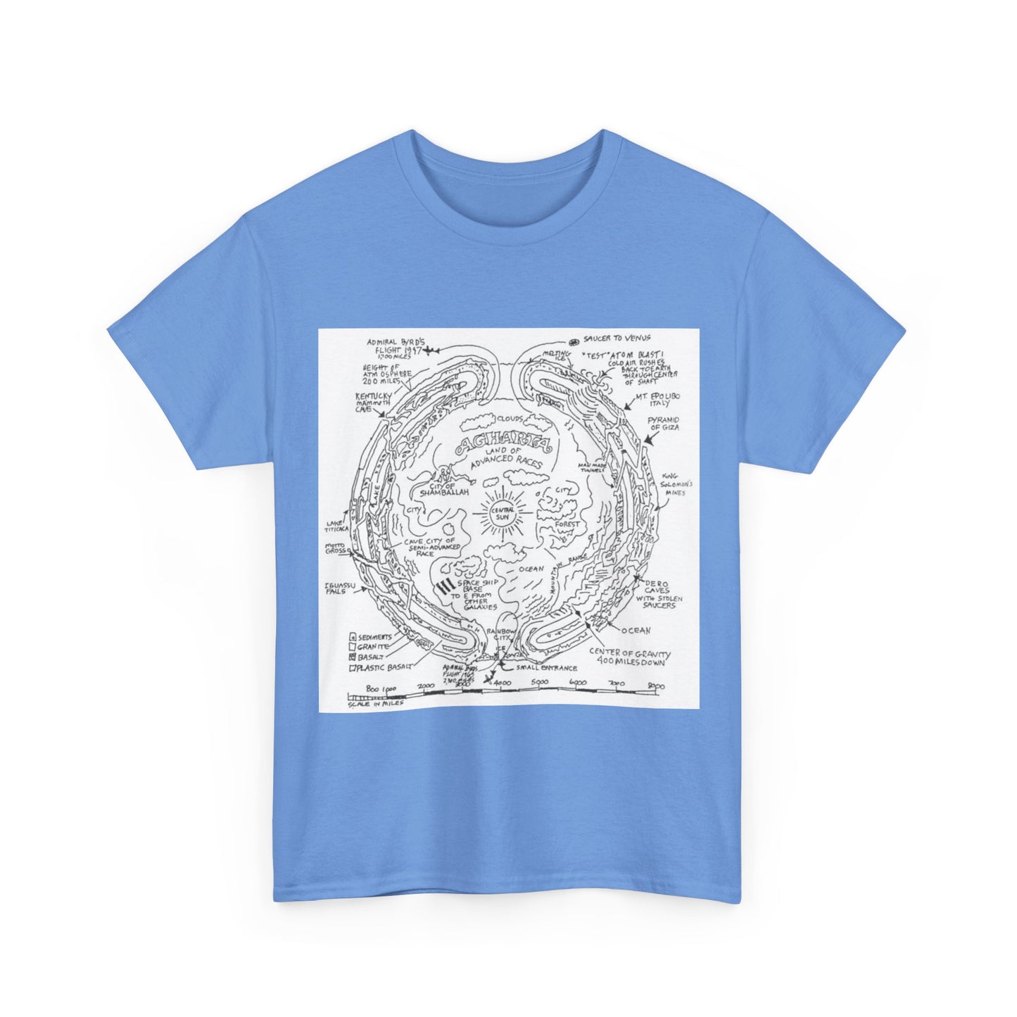 Agartha "I come from a land down under" | T Shirt