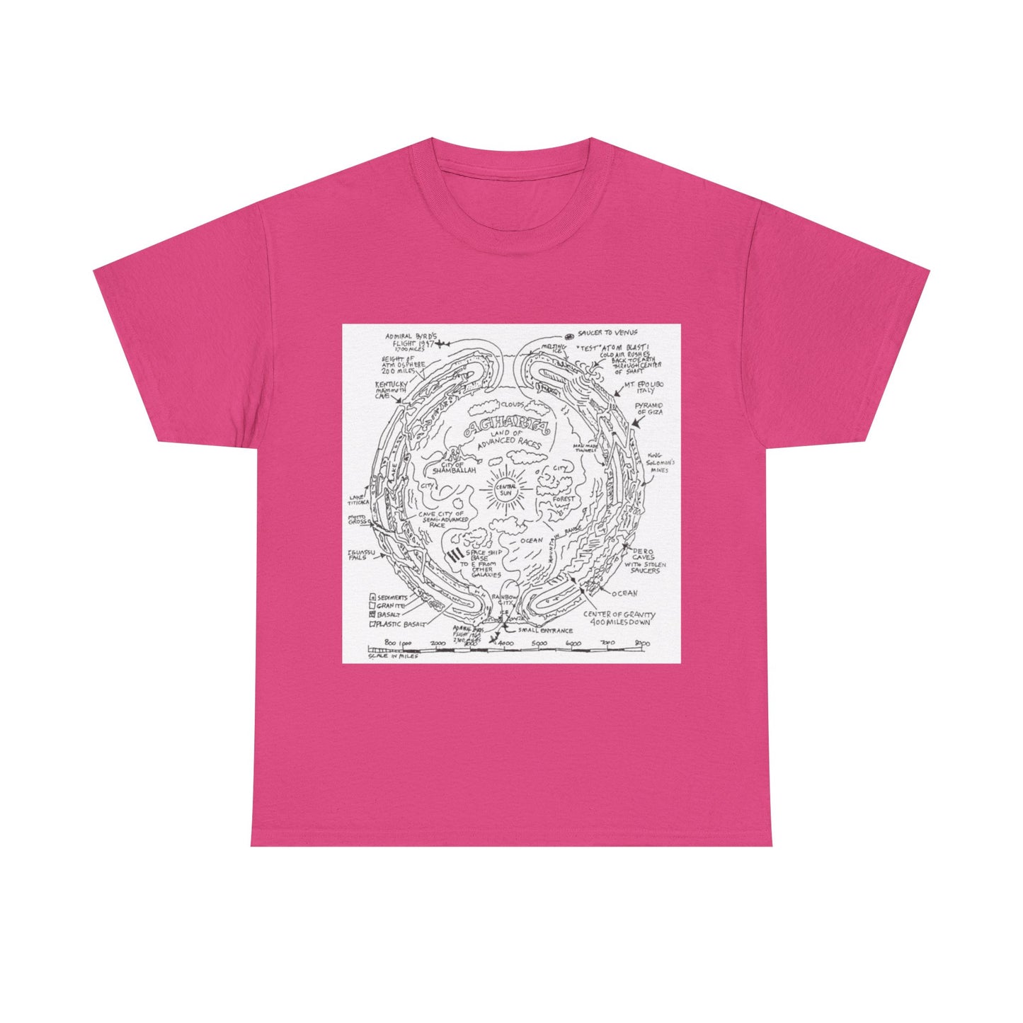 Agartha "I come from a land down under" | T Shirt