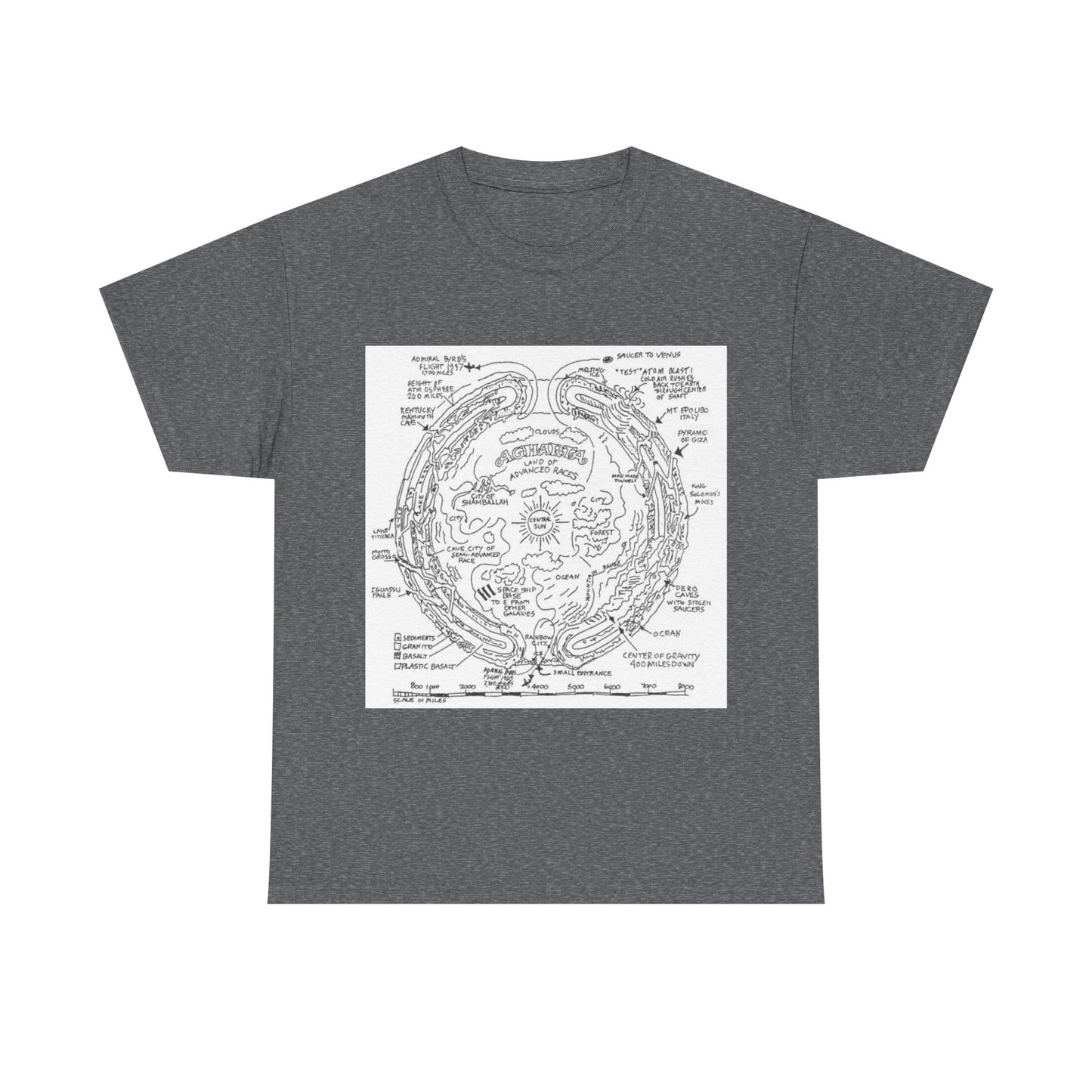 Agartha "I come from a land down under" | T Shirt