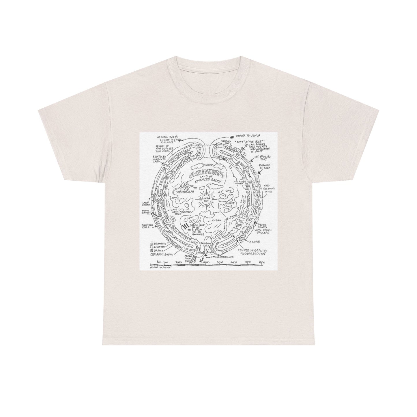 Agartha "I come from a land down under" | T Shirt
