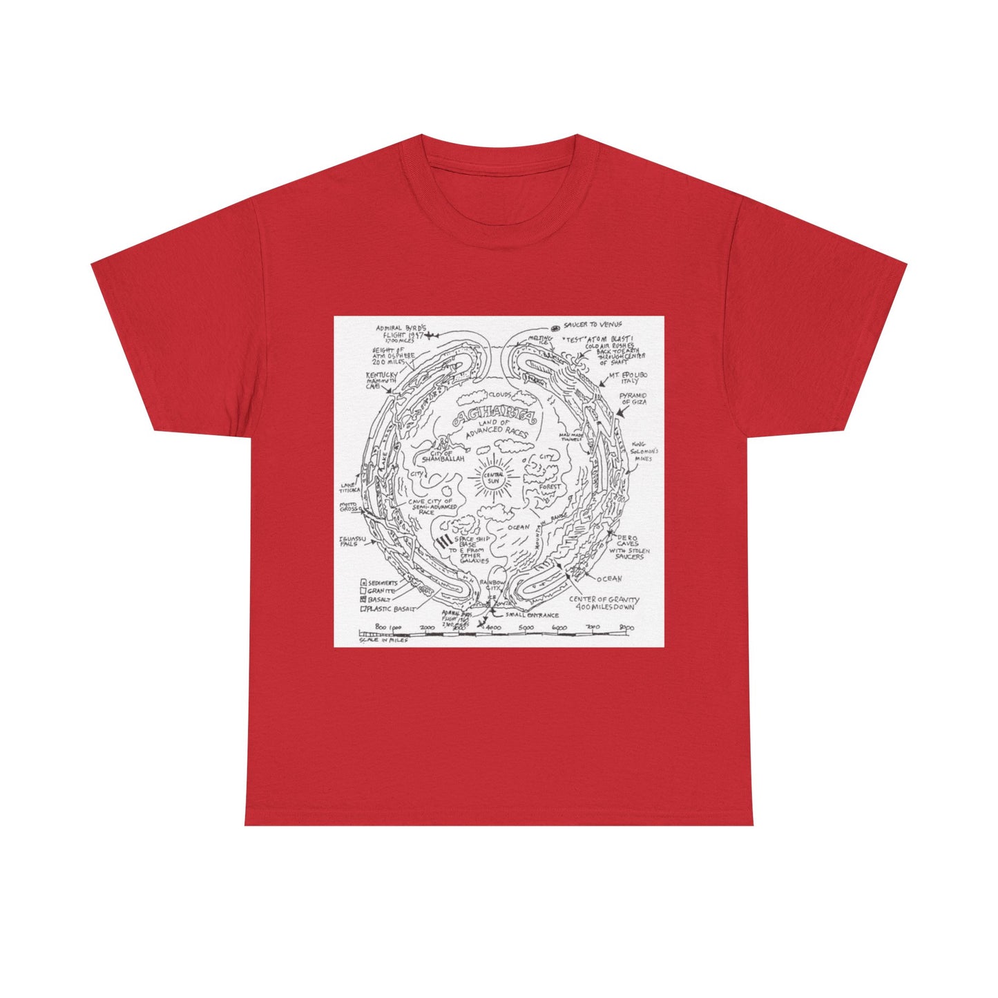Agartha "I come from a land down under" | T Shirt