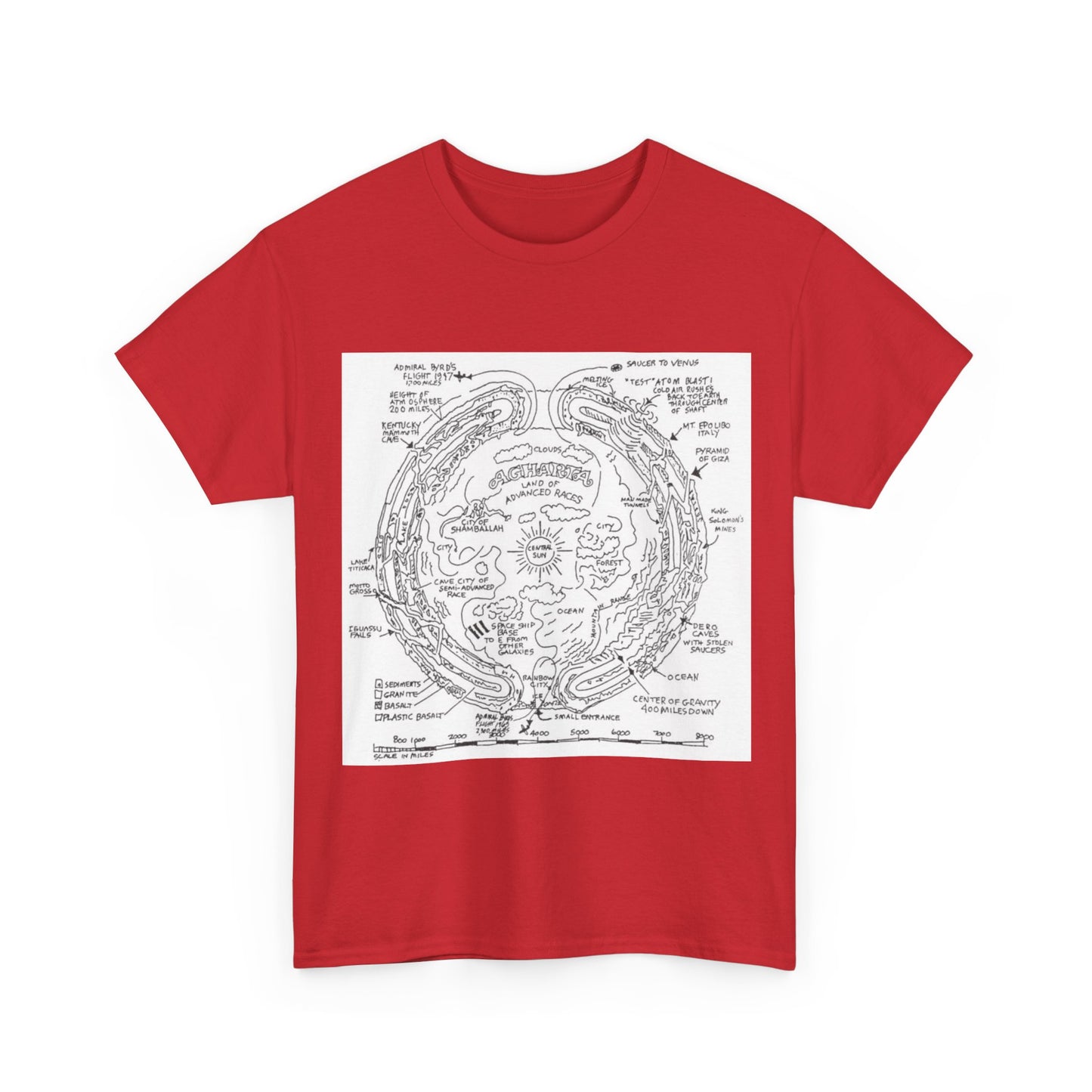 Agartha "I come from a land down under" | T Shirt