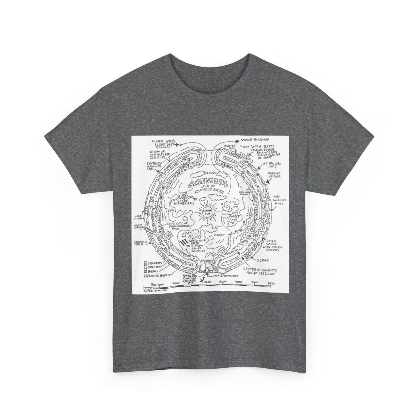 Agartha "I come from a land down under" | T Shirt