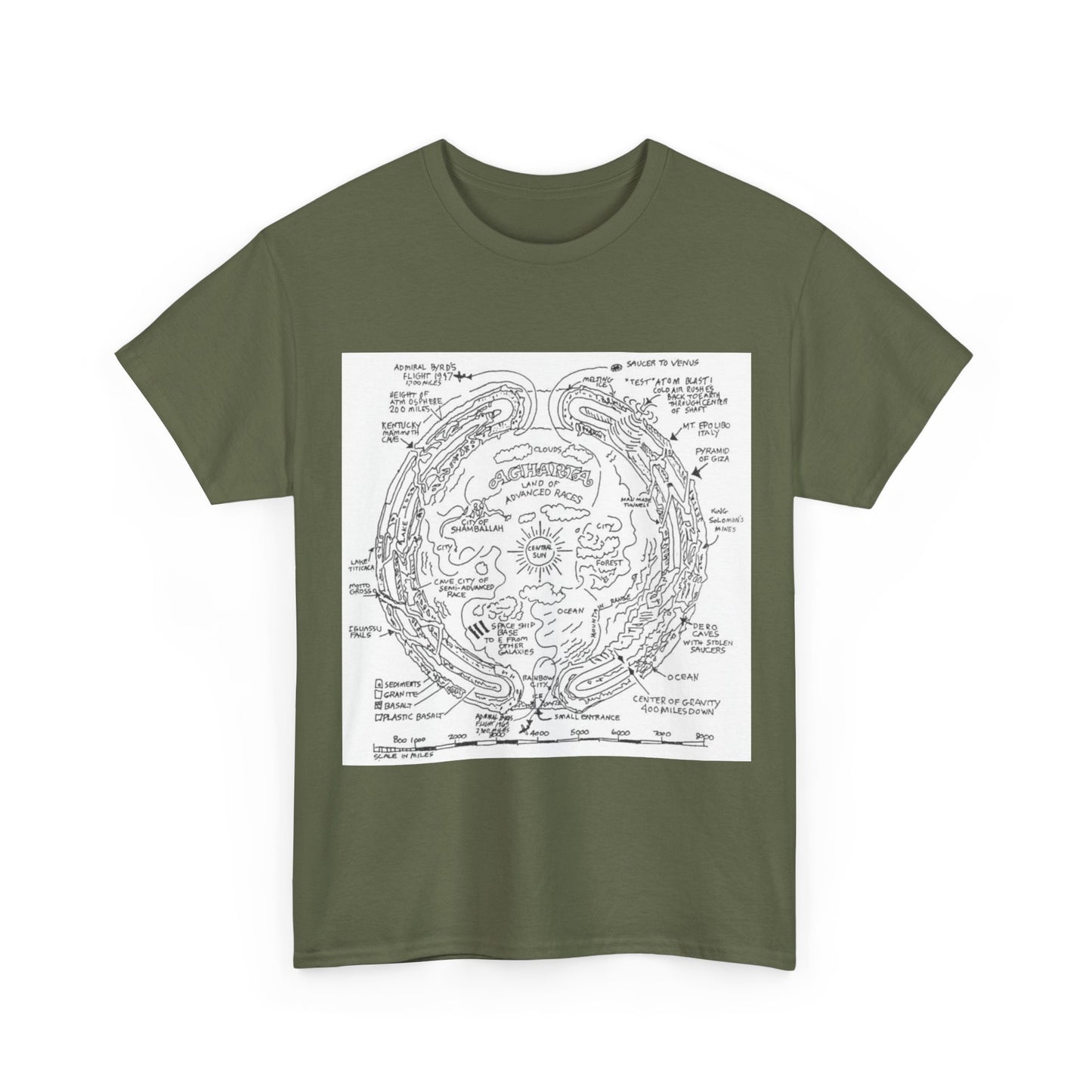 Agartha "I come from a land down under" | T Shirt
