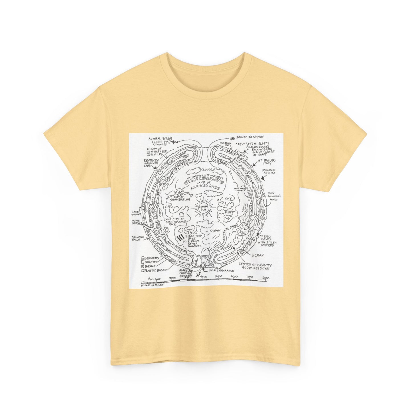 Agartha "I come from a land down under" | T Shirt