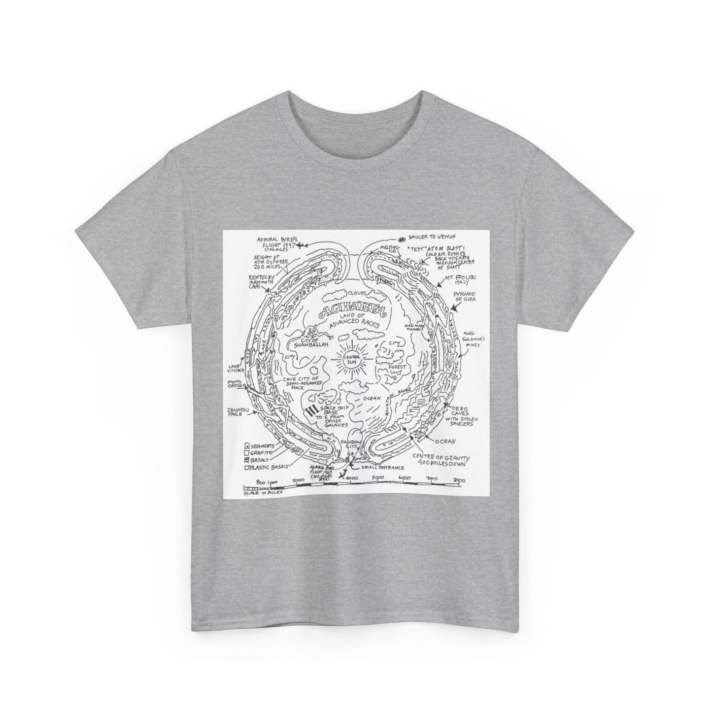 Agartha "I come from a land down under" | T Shirt