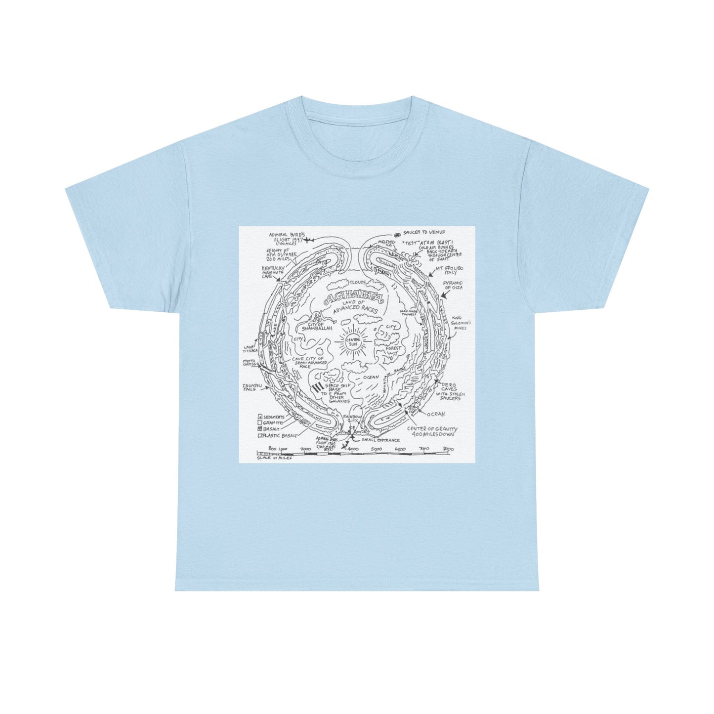 Agartha "I come from a land down under" | T Shirt
