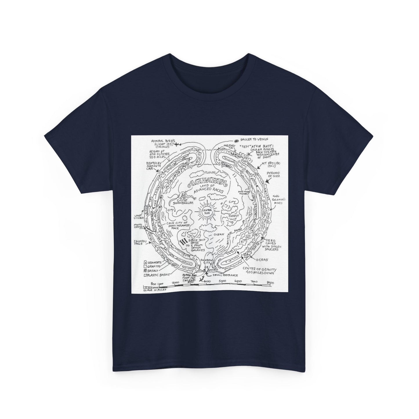 Agartha "I come from a land down under" | T Shirt