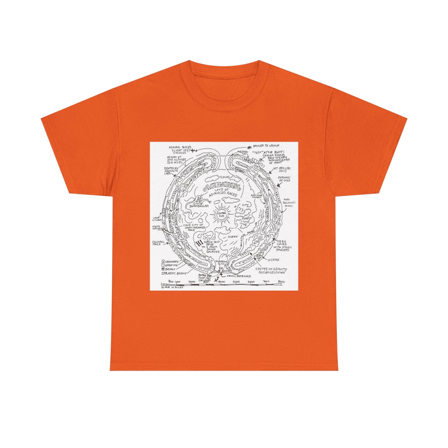 Agartha "I come from a land down under" | T Shirt