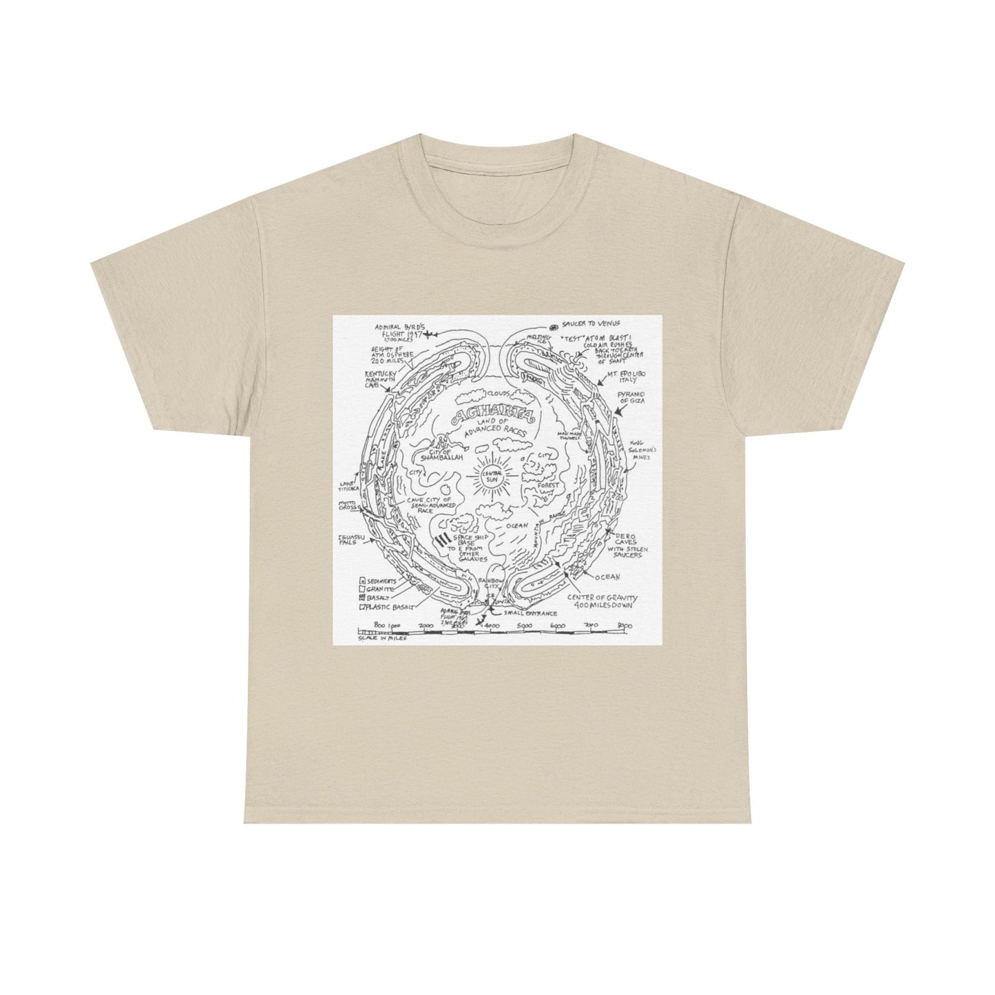 Agartha "I come from a land down under" | T Shirt