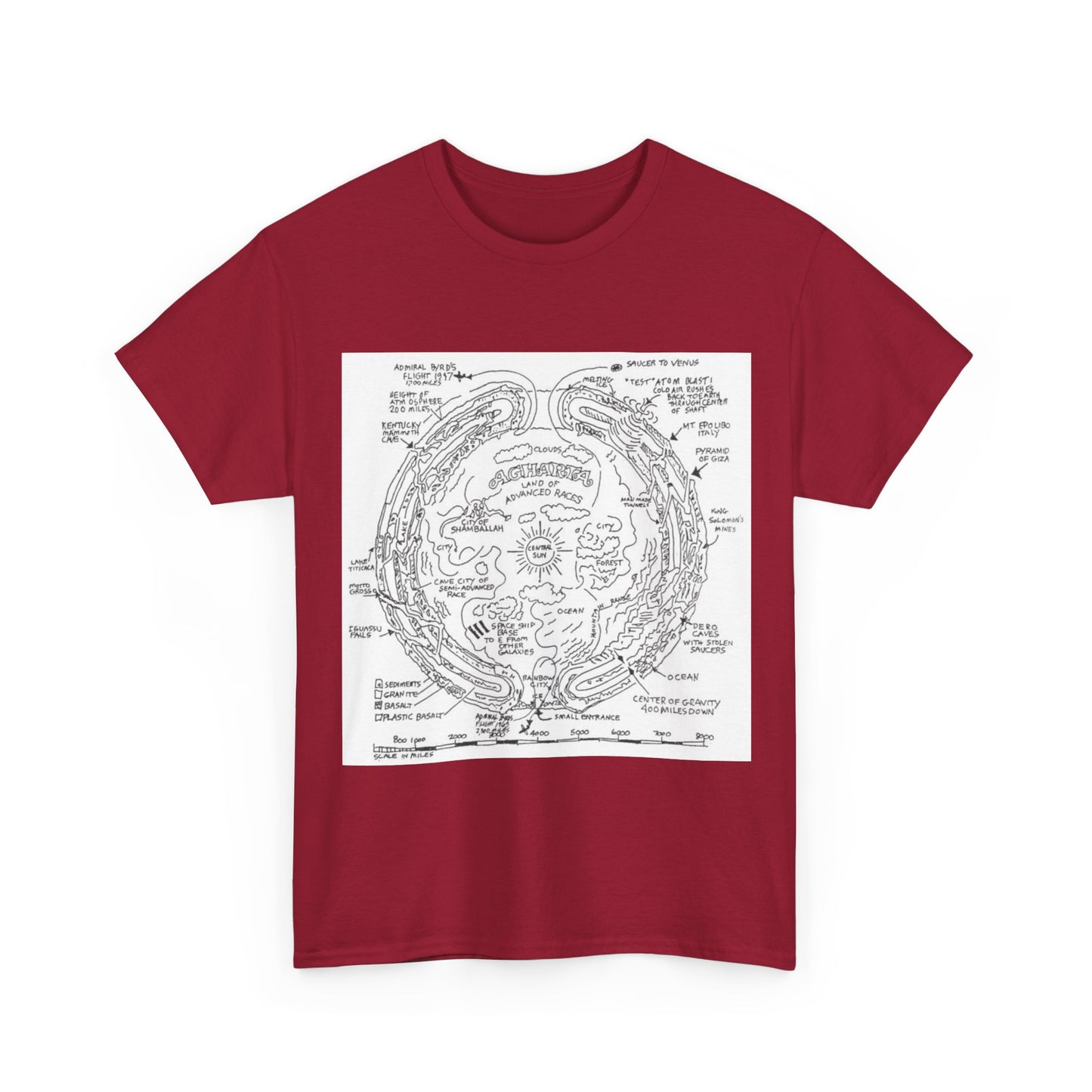 Agartha "I come from a land down under" | T Shirt