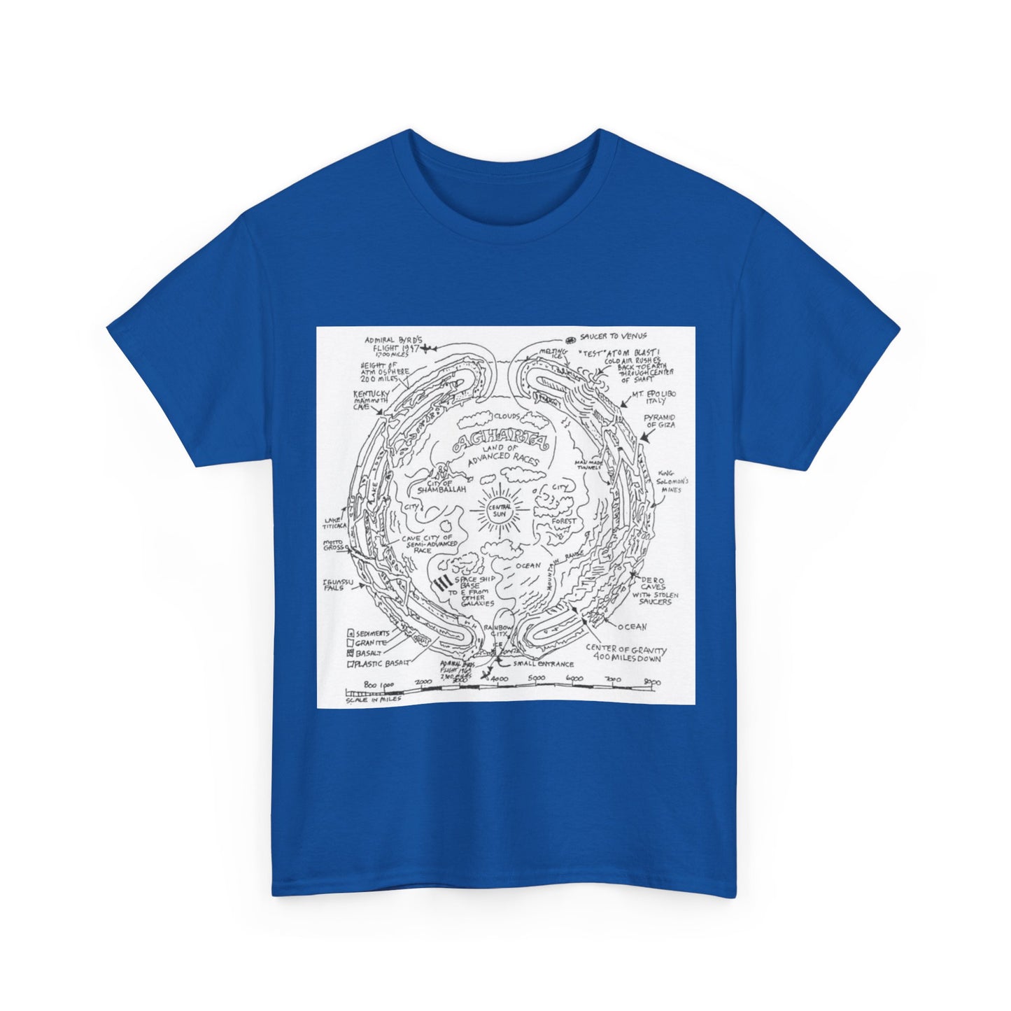 Agartha "I come from a land down under" | T Shirt