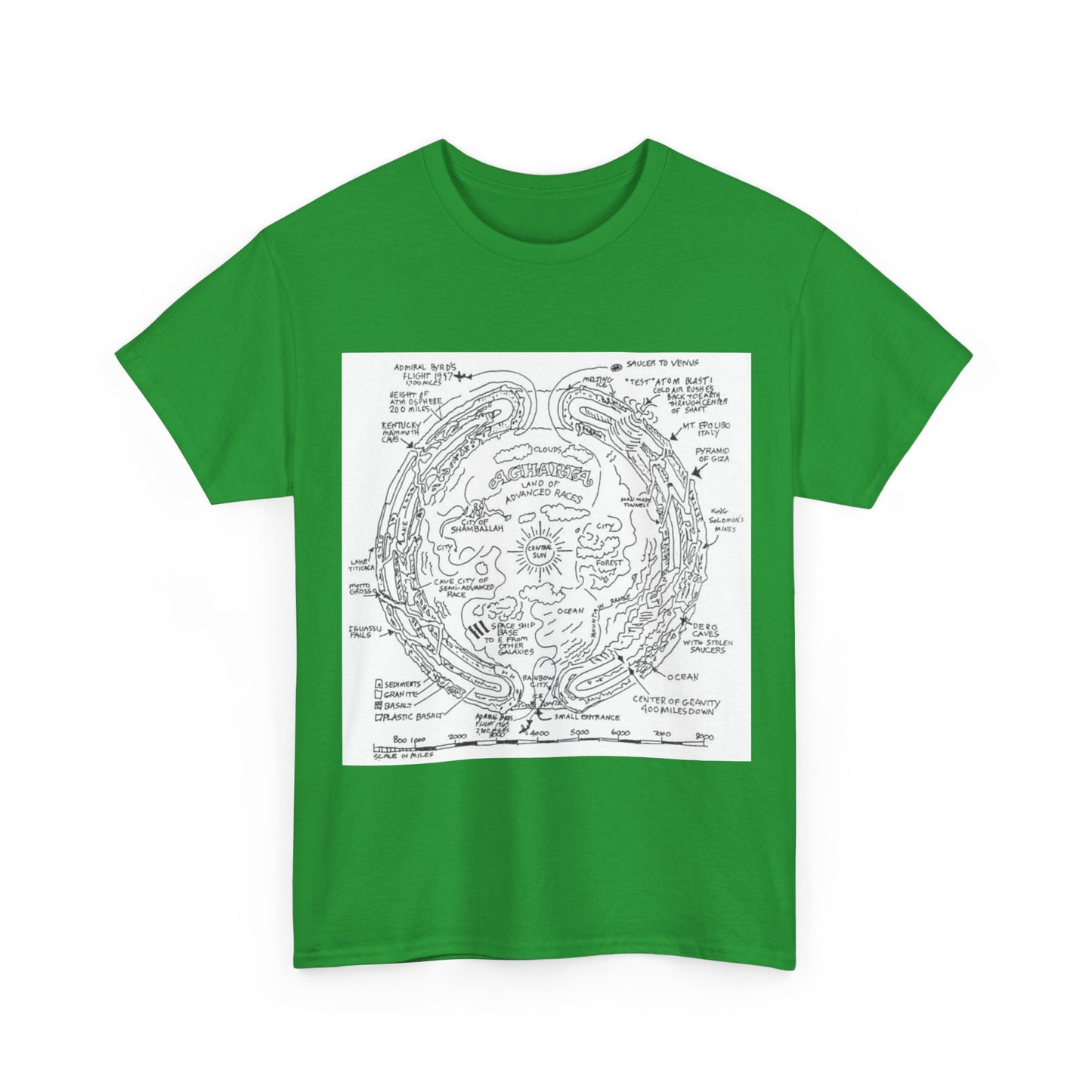 Agartha "I come from a land down under" | T Shirt