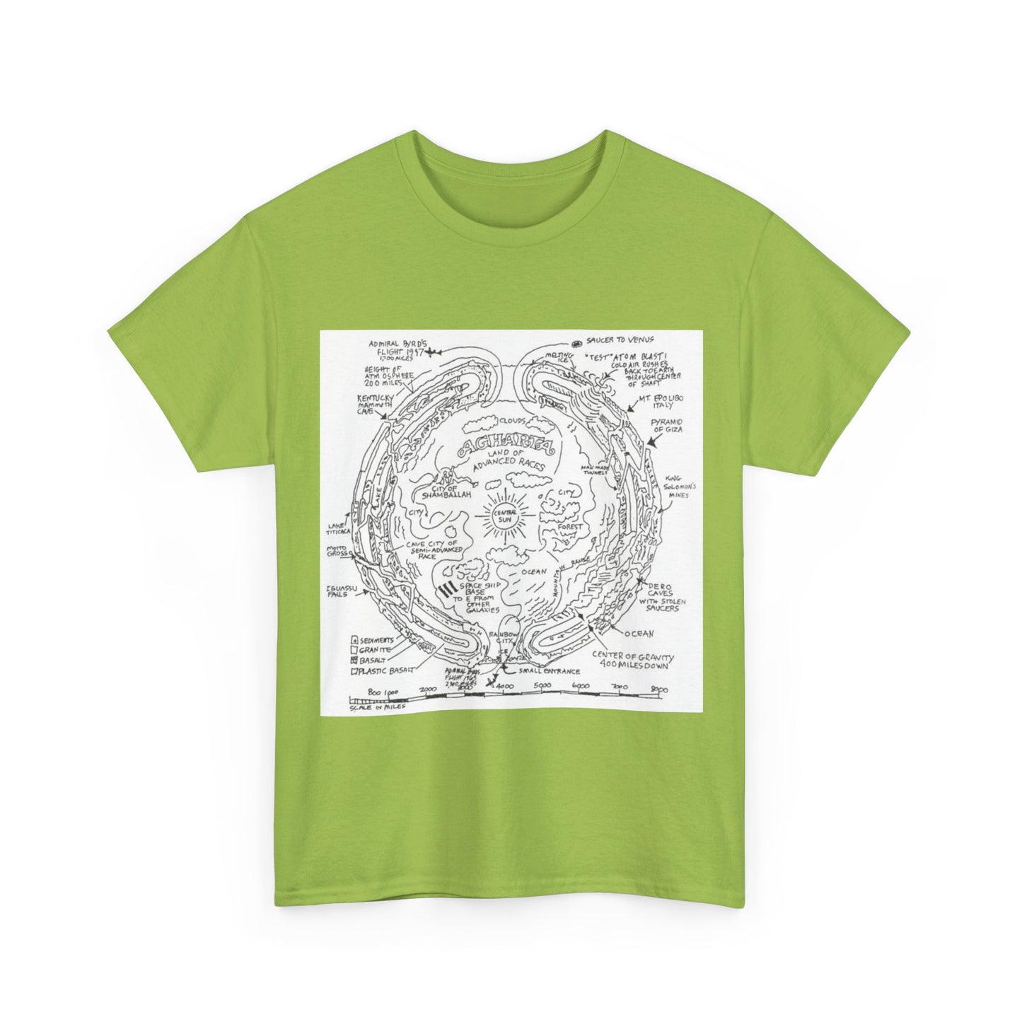 Agartha "I come from a land down under" | T Shirt