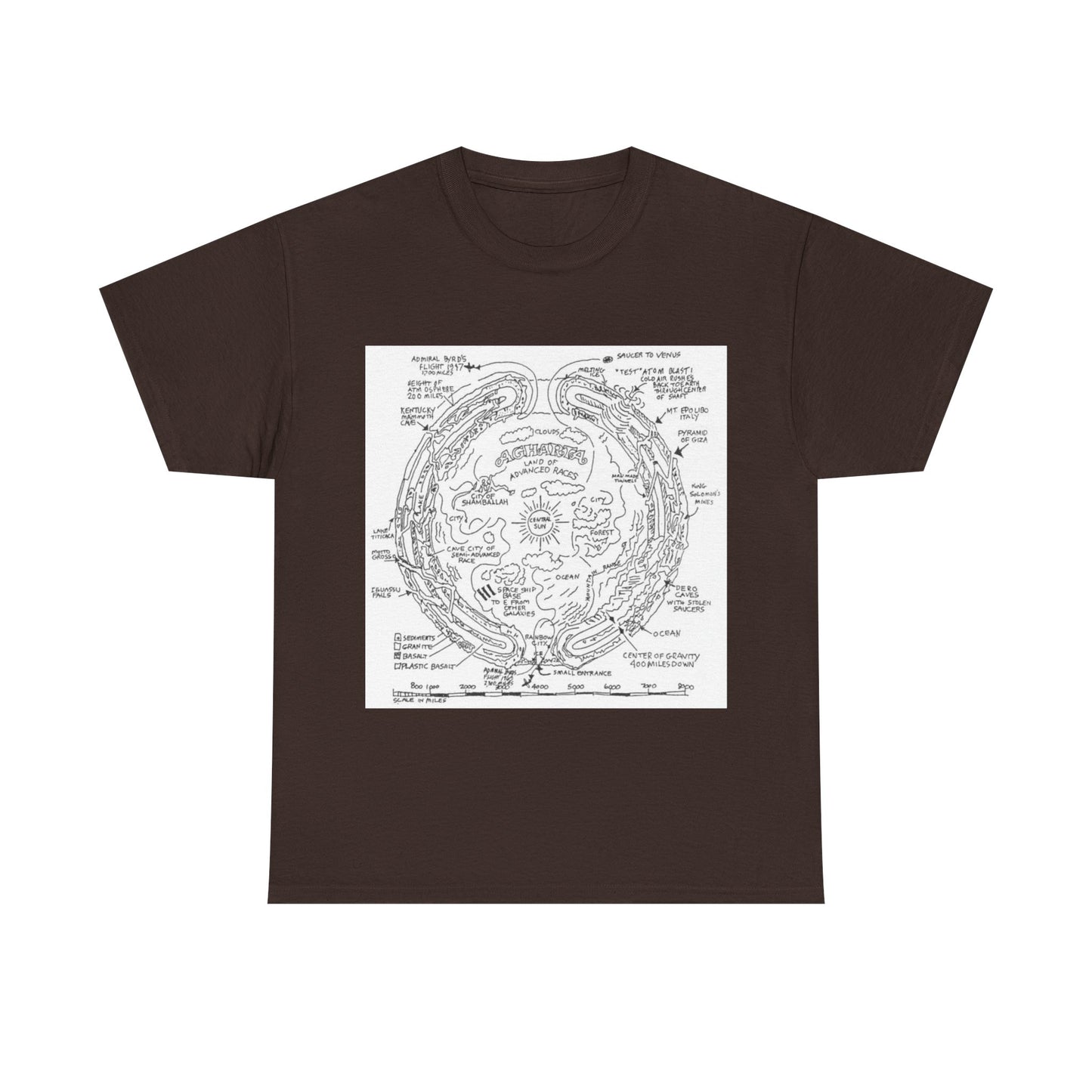 Agartha "I come from a land down under" | T Shirt