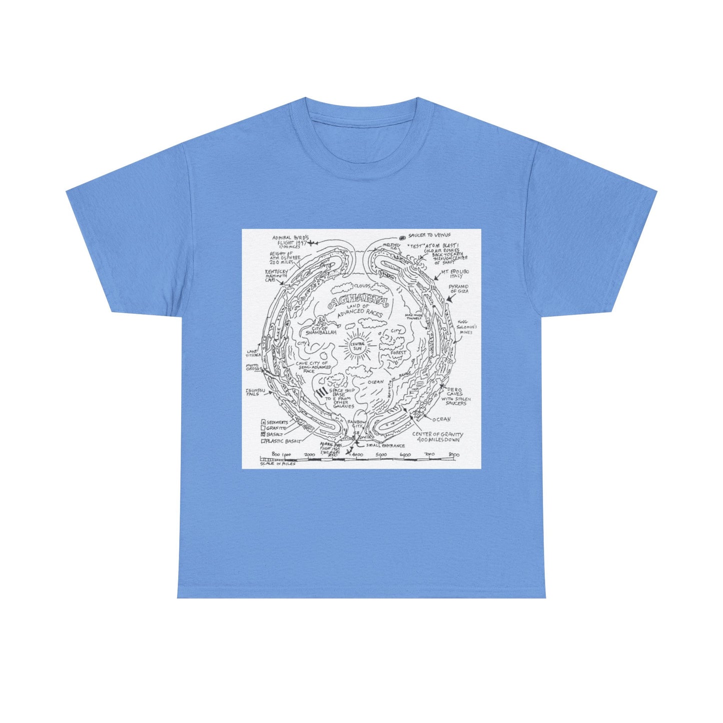 Agartha "I come from a land down under" | T Shirt