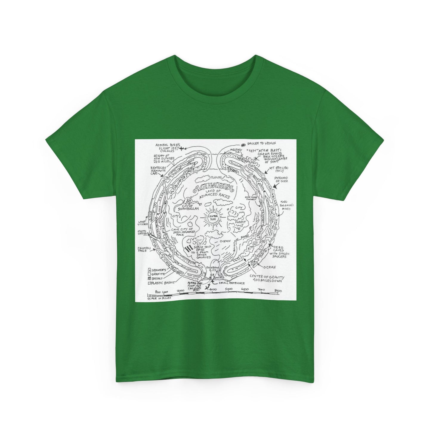 Agartha "I come from a land down under" | T Shirt