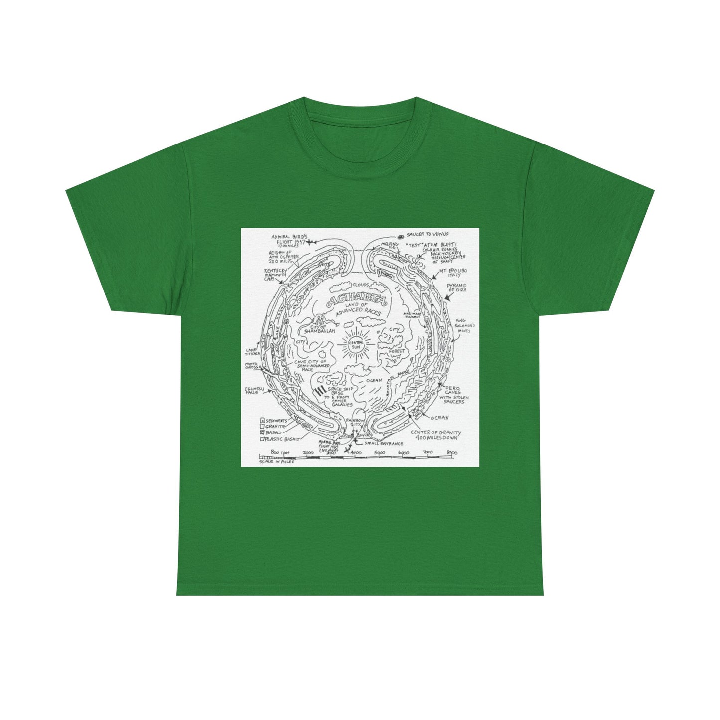 Agartha "I come from a land down under" | T Shirt