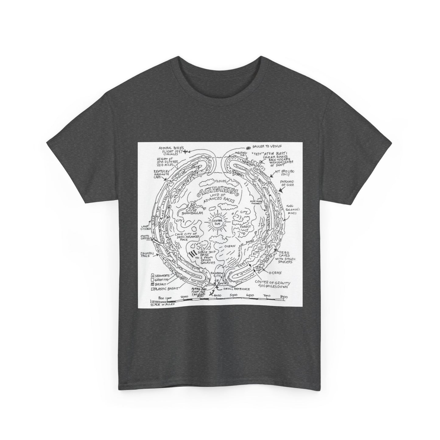 Agartha "I come from a land down under" | T Shirt