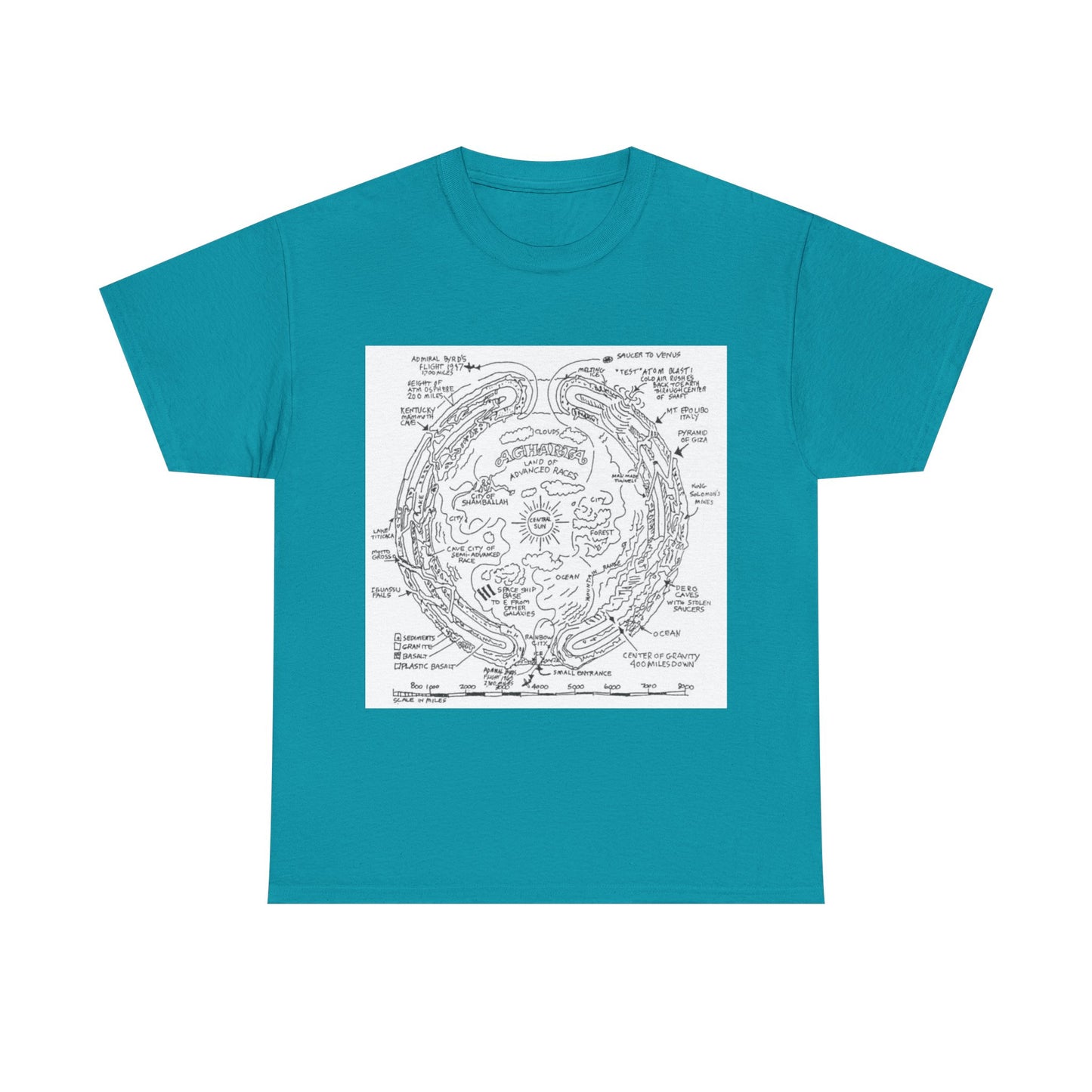 Agartha "I come from a land down under" | T Shirt