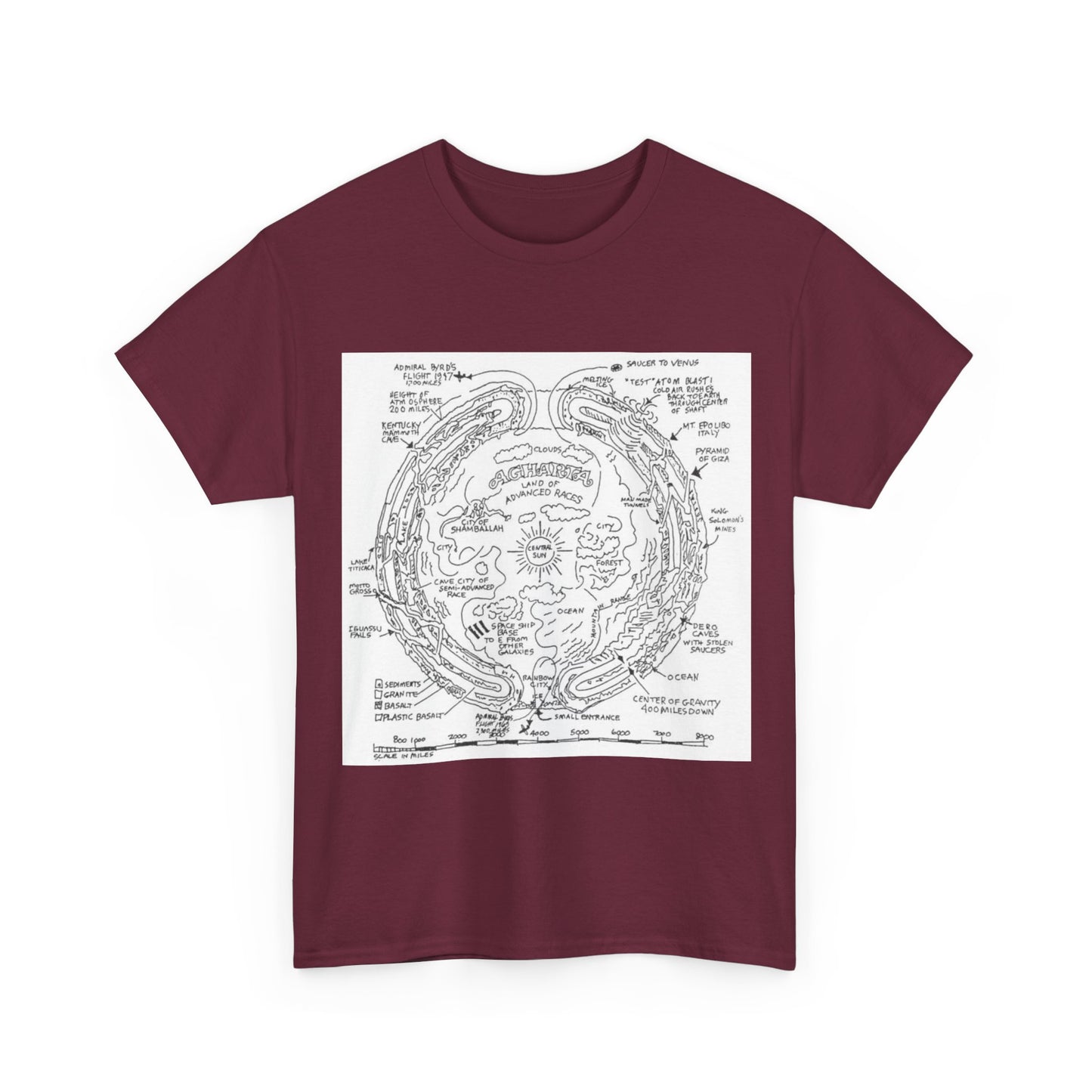 Agartha "I come from a land down under" | T Shirt