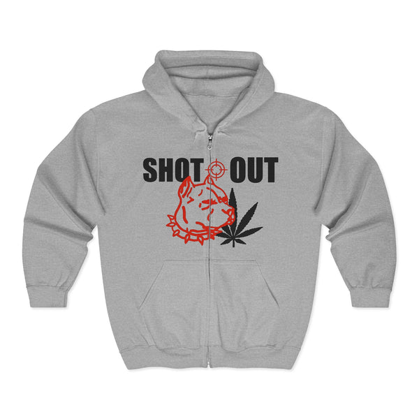 Shot Out Zip Hoodie — Full-Zip Sweatshirt