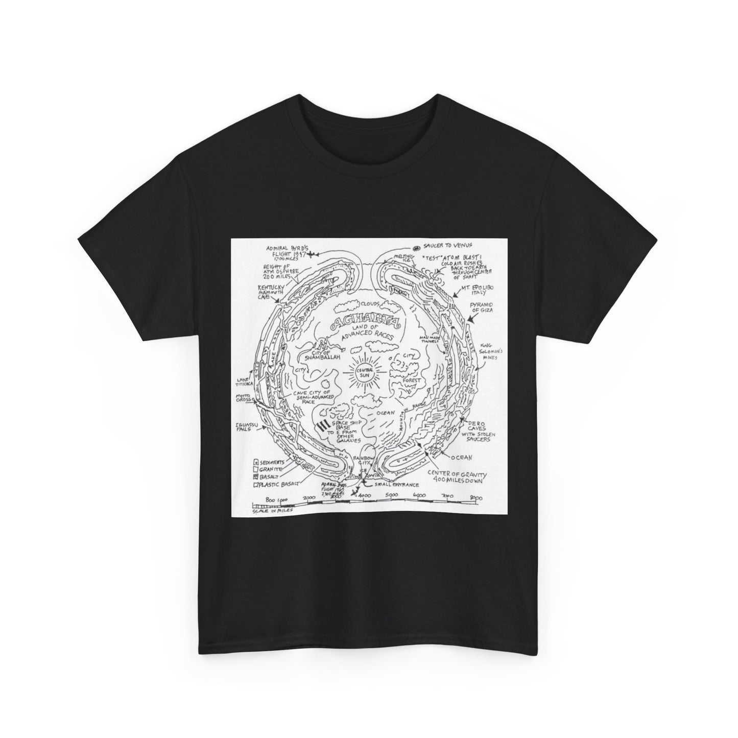 Agartha "I come from a land down under" | T Shirt