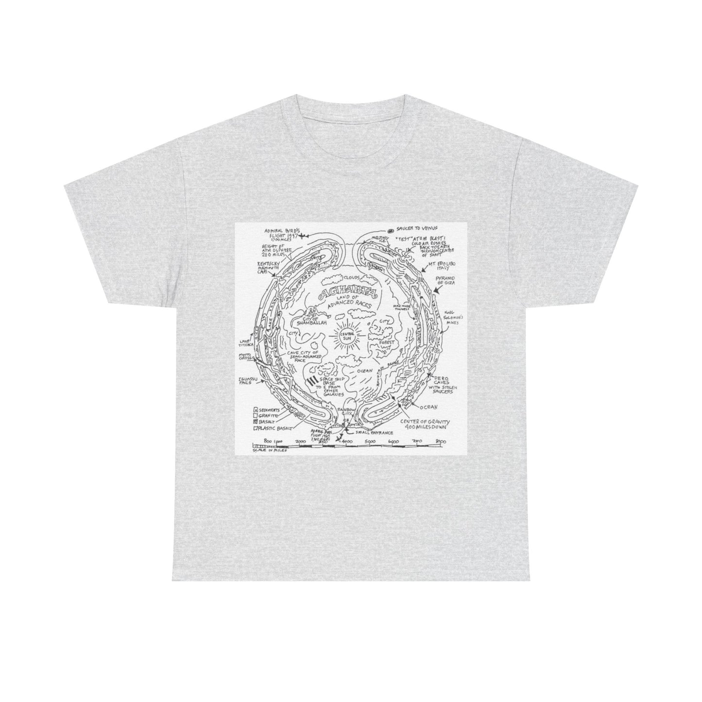Agartha "I come from a land down under" | T Shirt