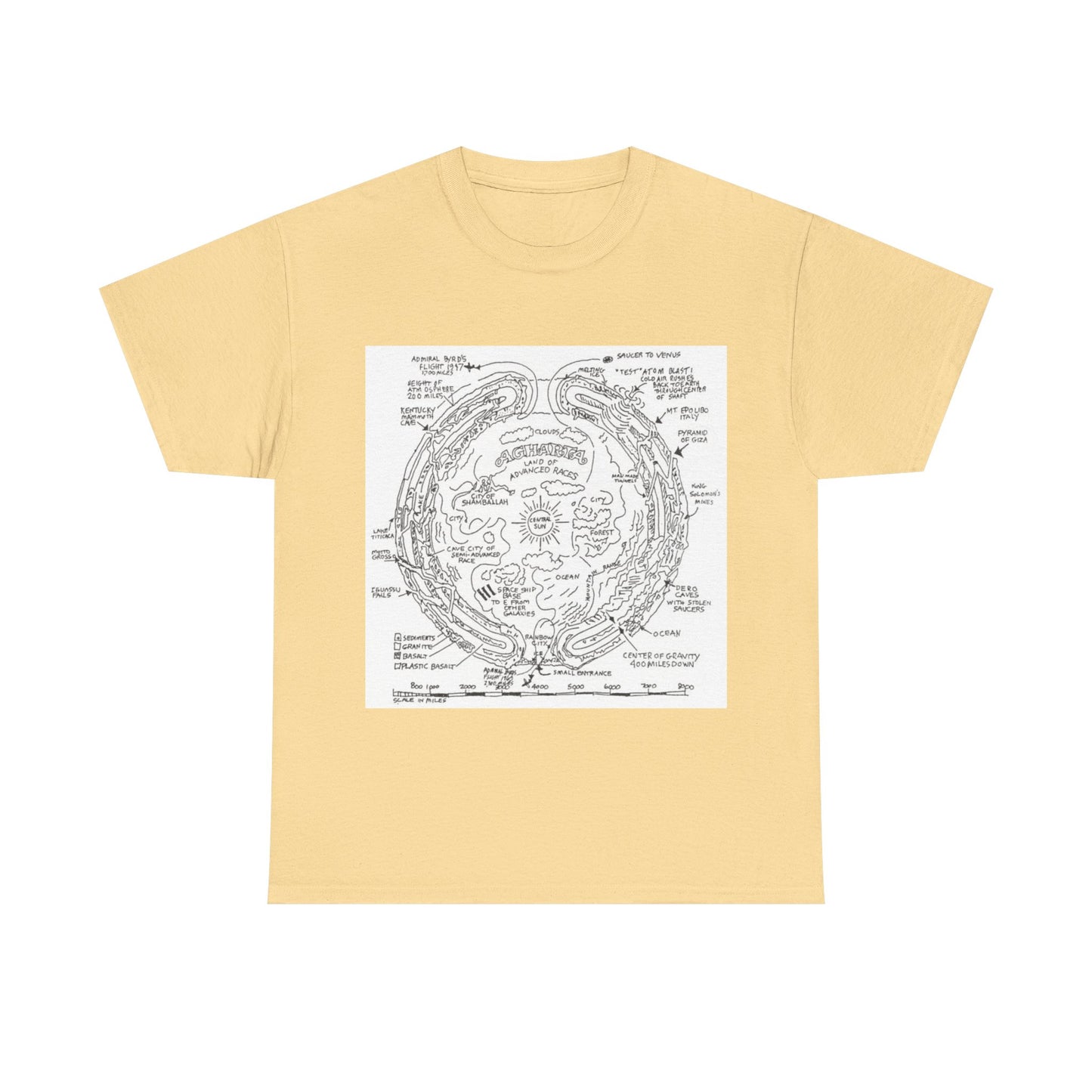 Agartha "I come from a land down under" | T Shirt
