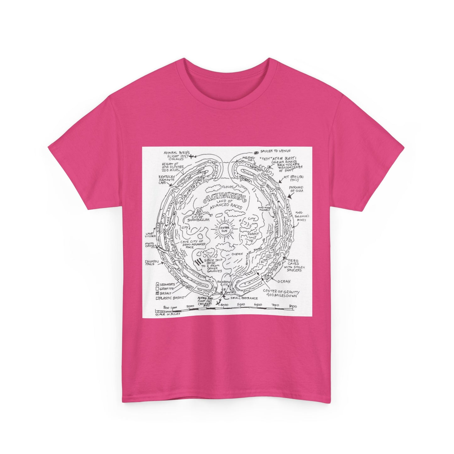 Agartha "I come from a land down under" | T Shirt