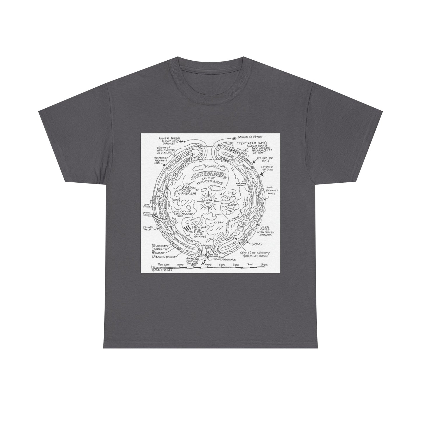 Agartha "I come from a land down under" | T Shirt