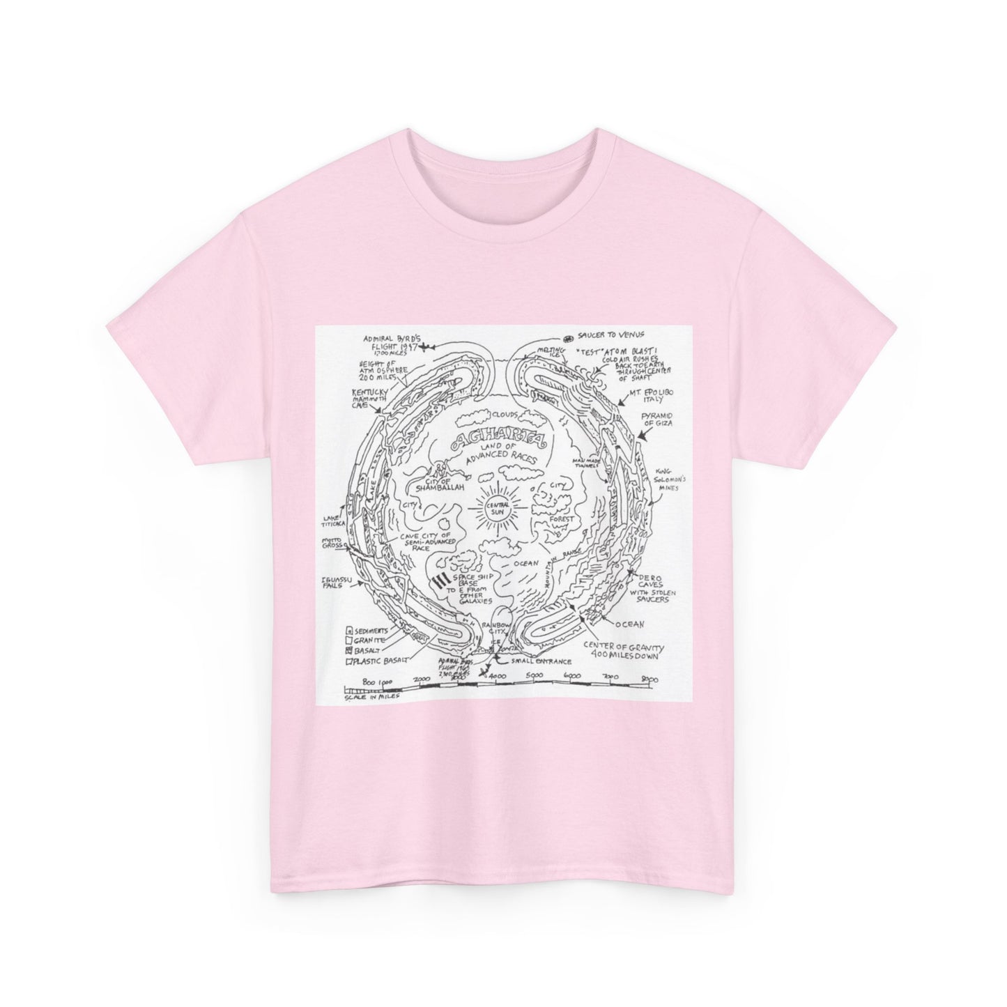 Agartha "I come from a land down under" | T Shirt