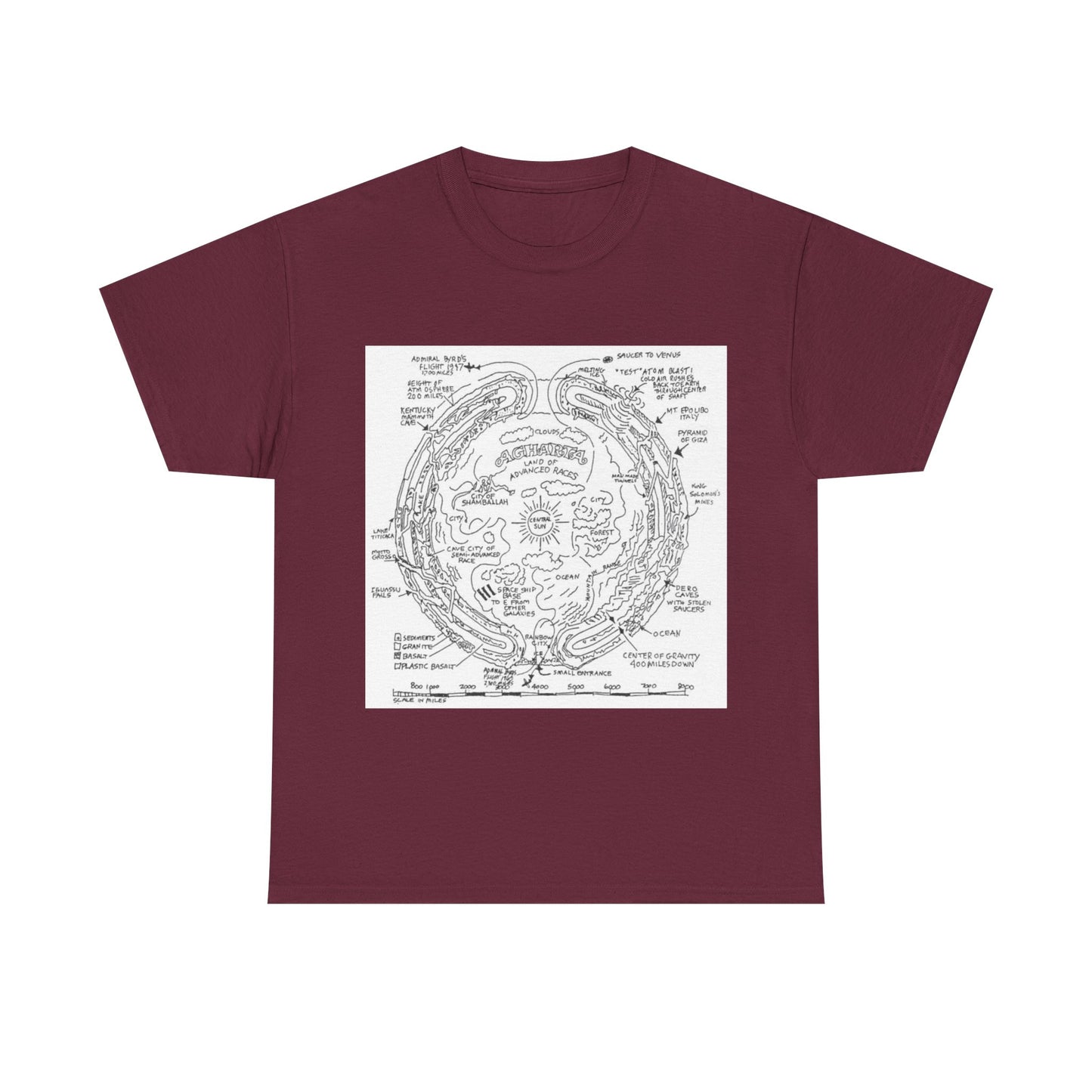 Agartha "I come from a land down under" | T Shirt
