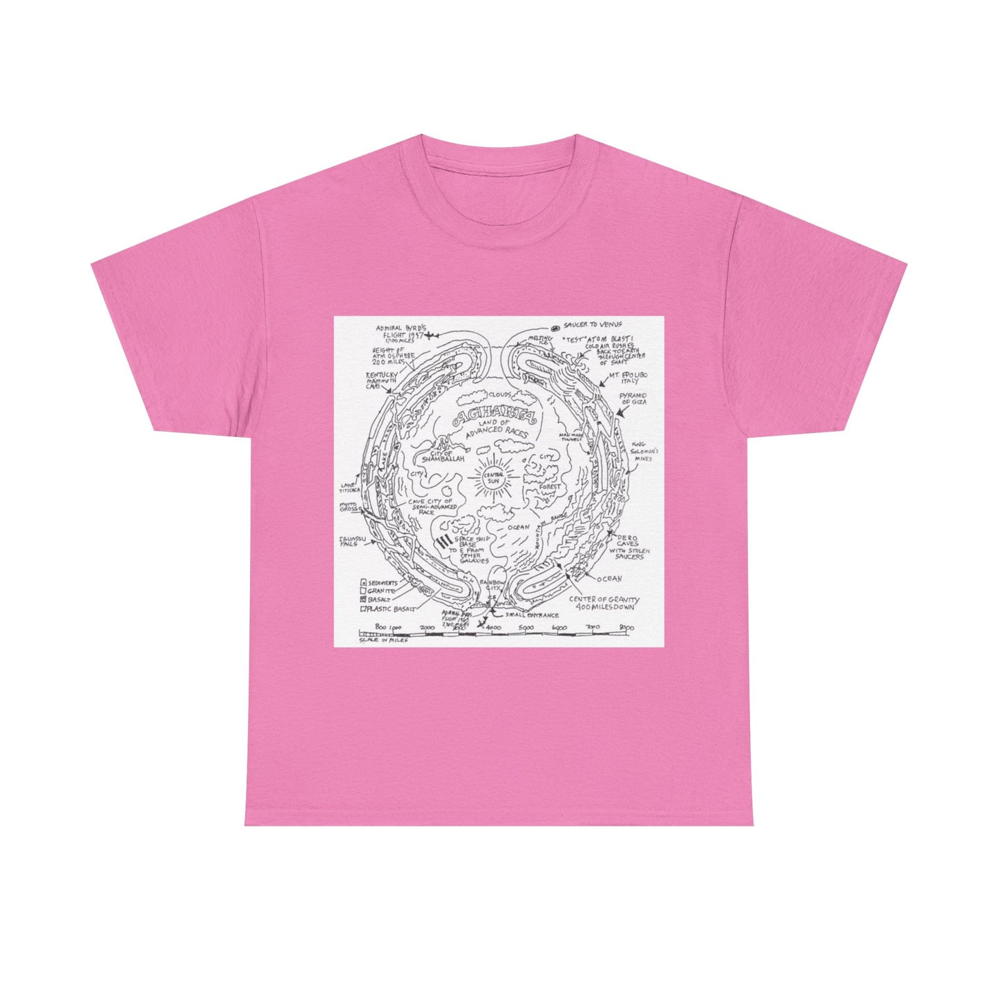 Agartha "I come from a land down under" | T Shirt