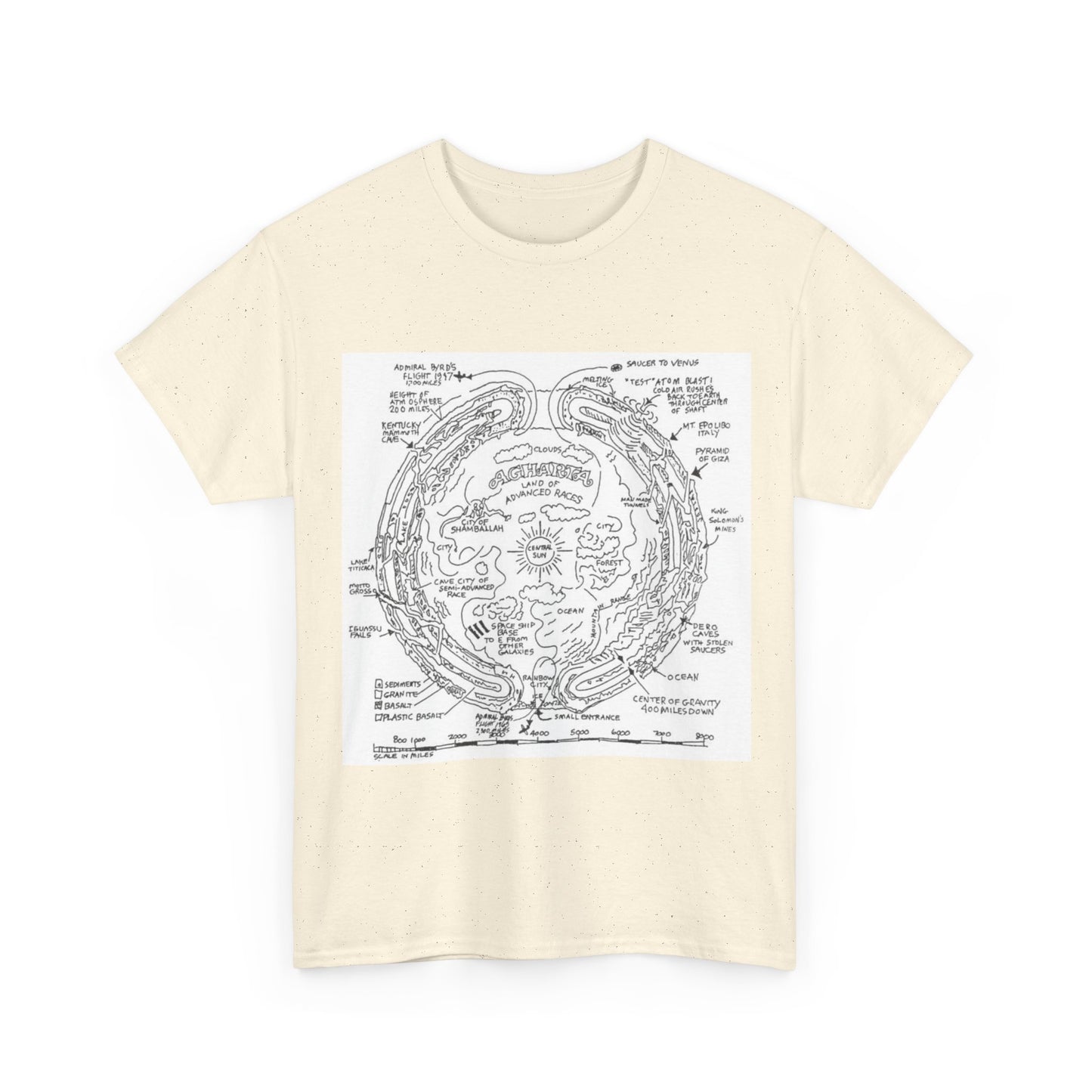 Agartha "I come from a land down under" | T Shirt