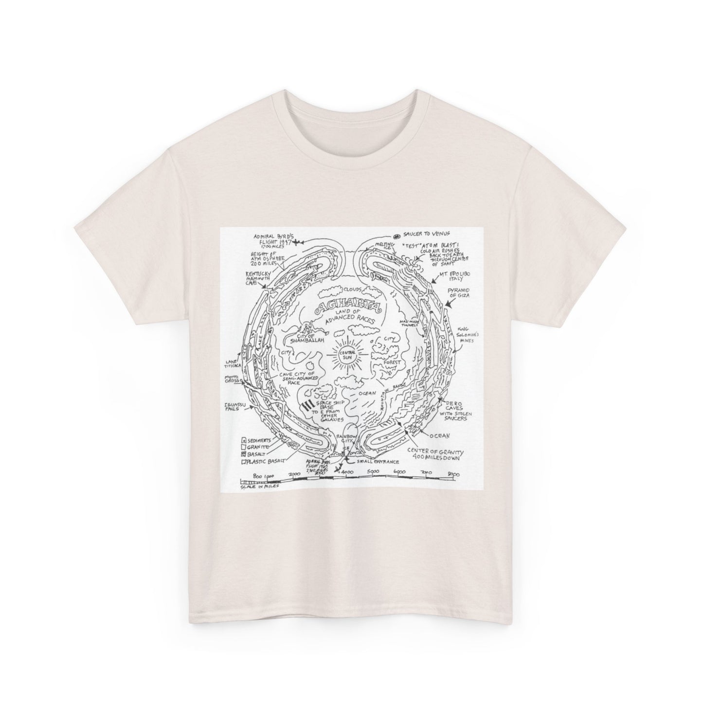 Agartha "I come from a land down under" | T Shirt