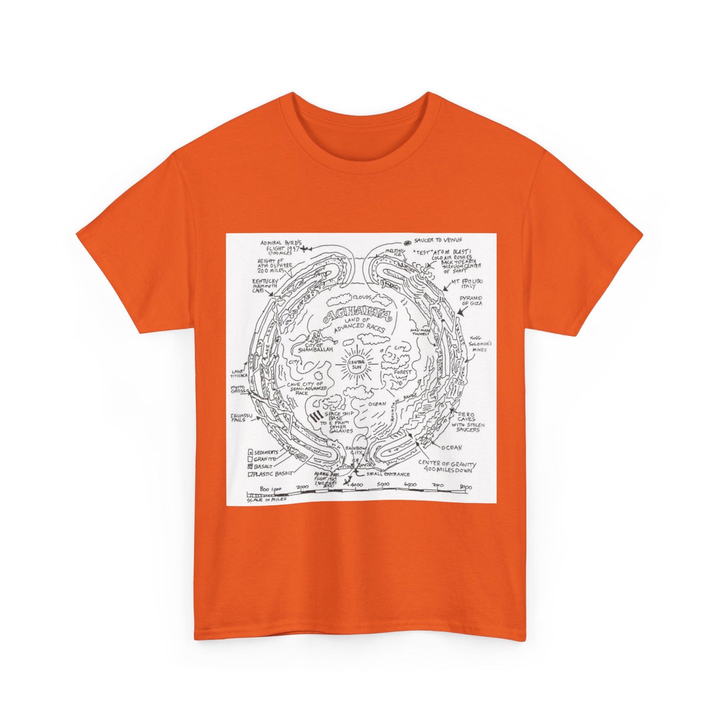 Agartha "I come from a land down under" | T Shirt