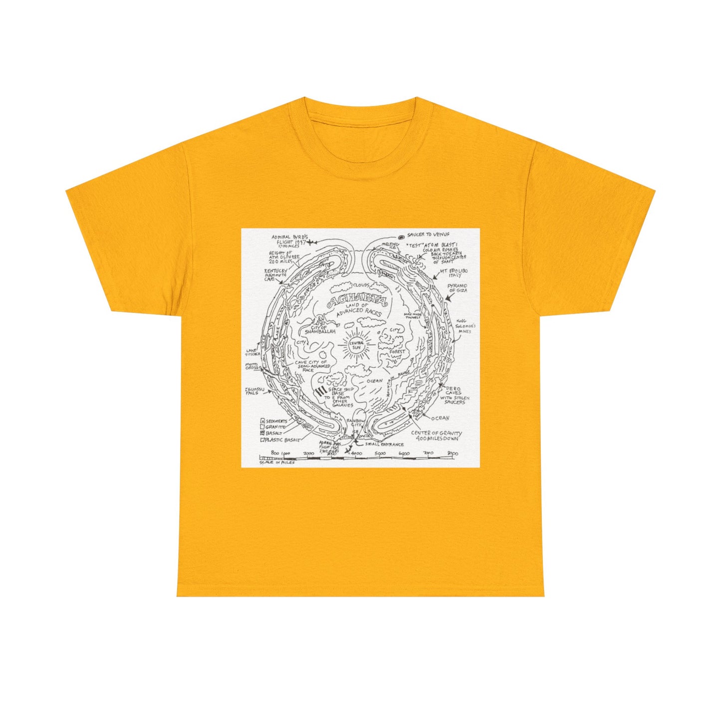 Agartha "I come from a land down under" | T Shirt